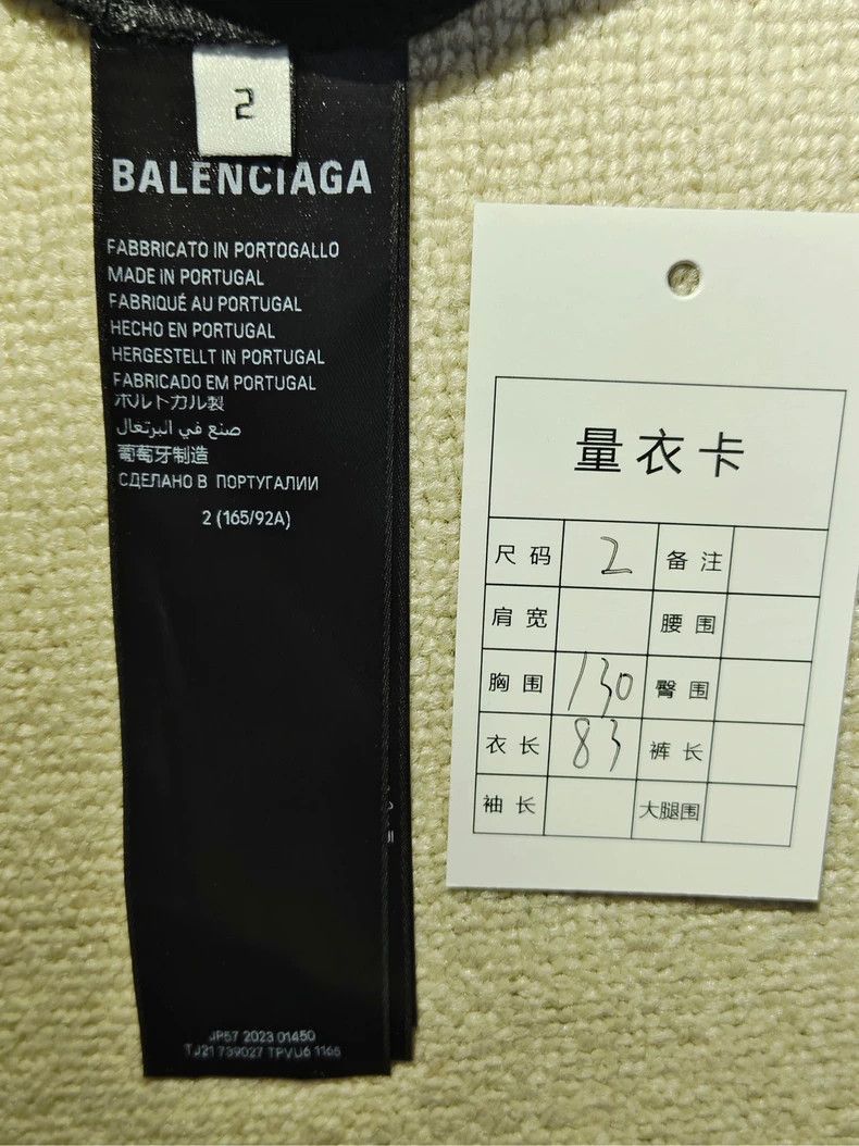 Balenciaga Balenciaga 23fw surfing logo letter printed round neck long Size US M / EU 48-50 / 2 - 5 Thumbnail