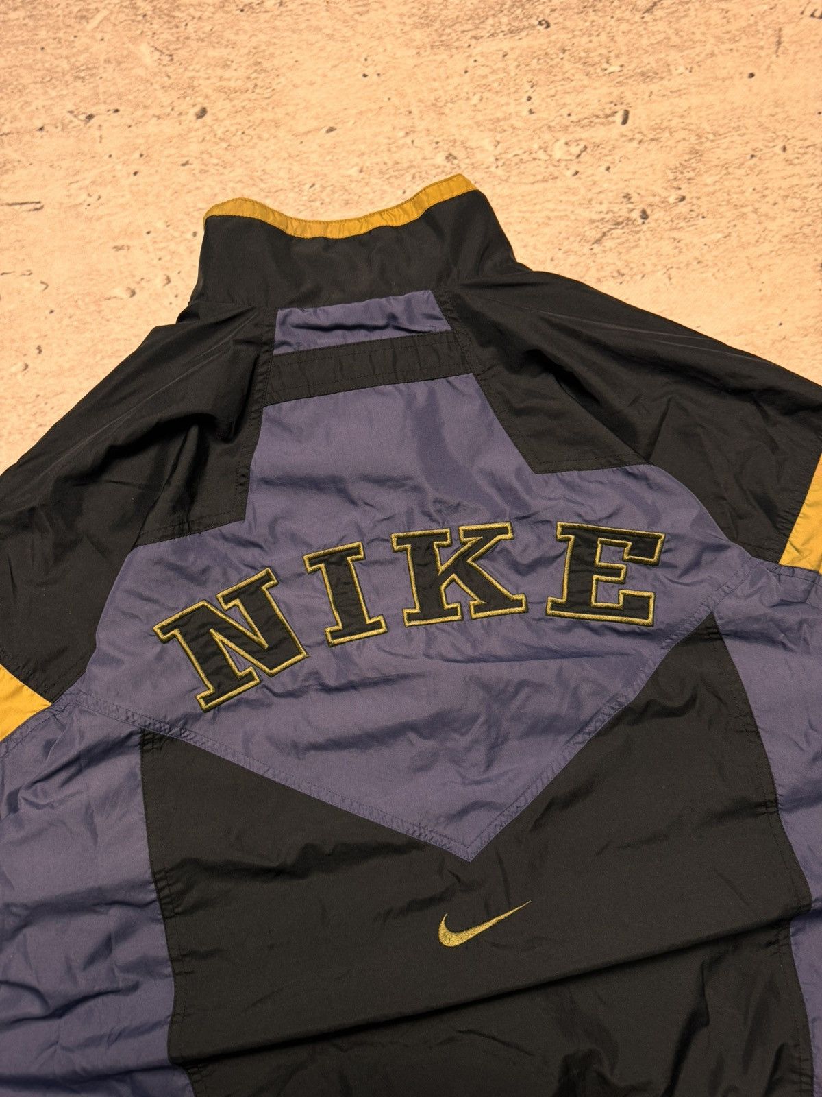 Nike × Nike ACG NIKE VINTAGE DOUBLE LOGO OVERSIZE NYLON LIGHT JACKET Size US M / EU 48-50 / 2 - 5 Thumbnail