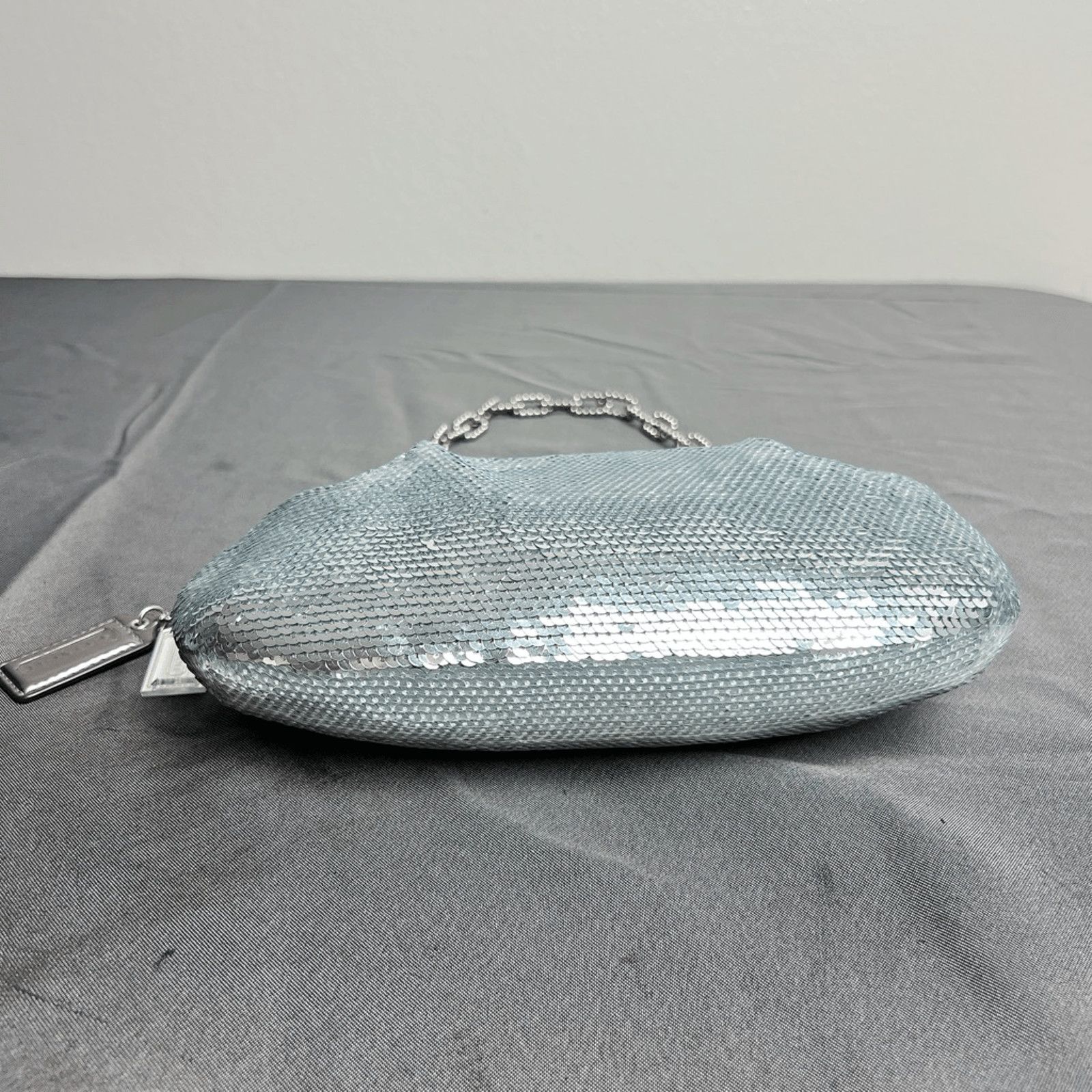 Coach COACH Vintage Poppy Sliver Sequined Evening Bag RARE 14368 Size ONE SIZE - 7 Thumbnail