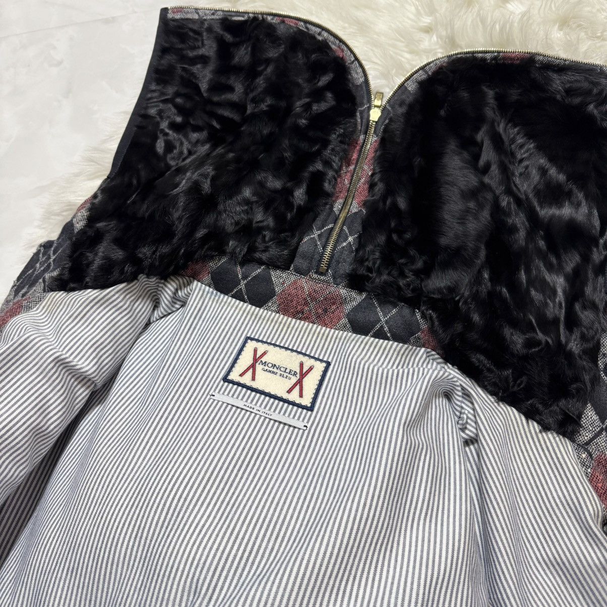 Moncler Gamme Bleu Moncler Gamme Bleu Lamb Fur Hooded Down Jacket Size US M / EU 48-50 / 2 - 14 Thumbnail