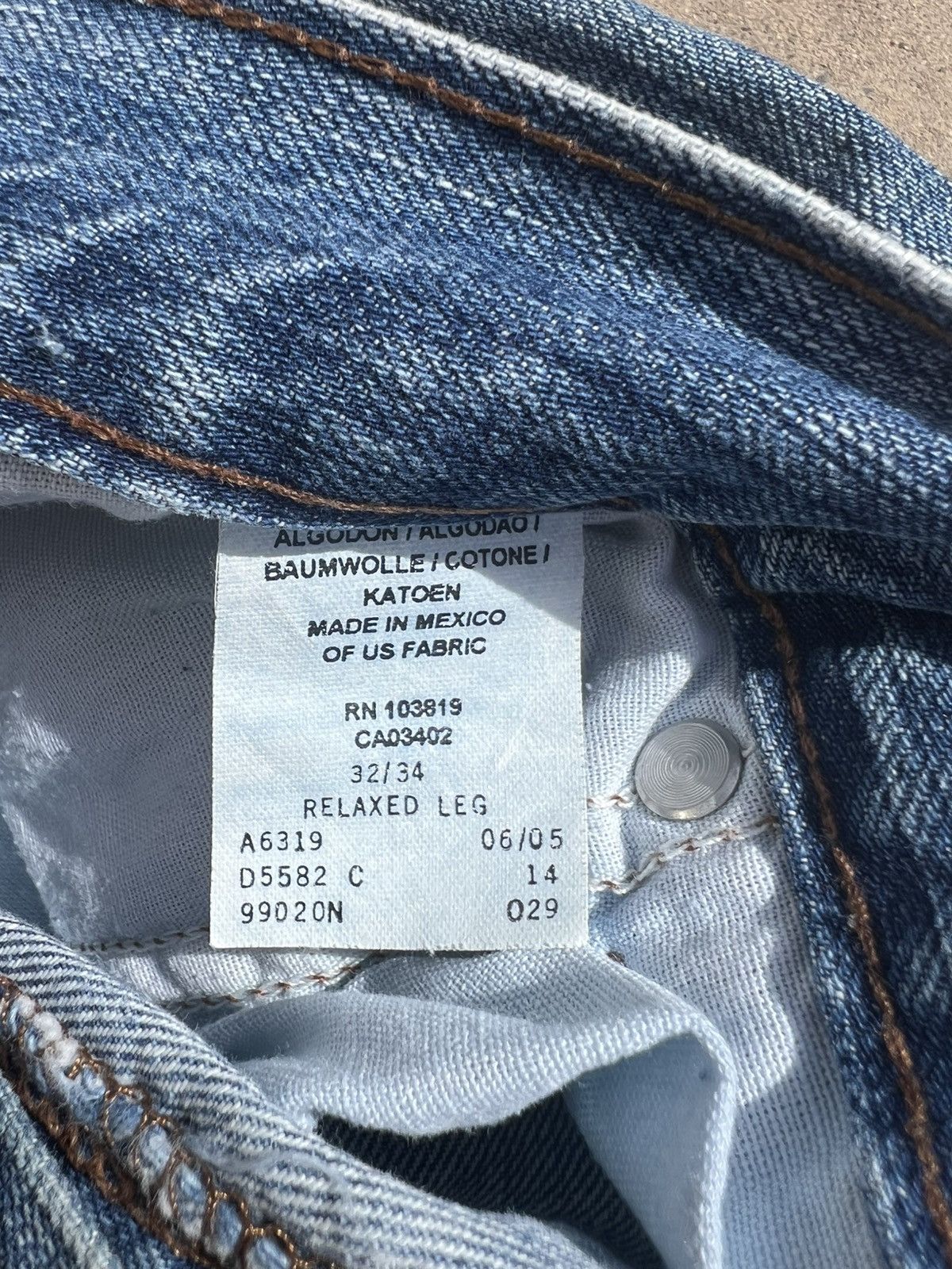 Harley Davidson × Vintage Harley Davidson Denim 32x34 Size US 32 / EU 48 - 5 Thumbnail
