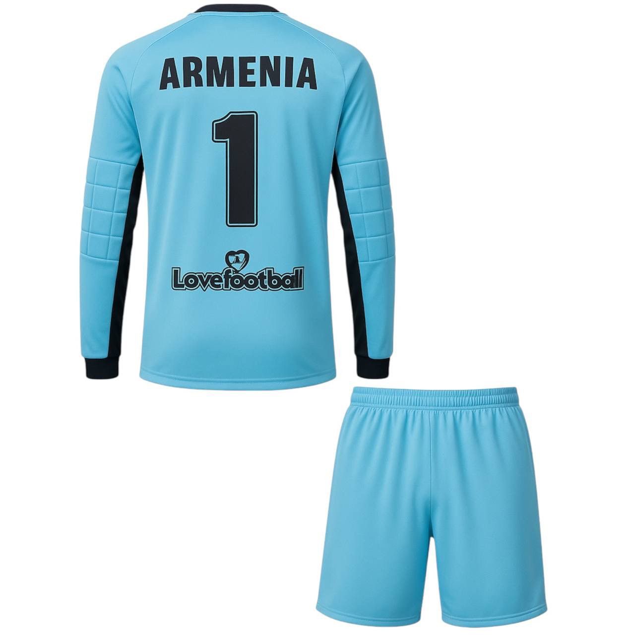 Sports Specialties ARMENIA NATIONAL TEAM RARE GK SUIT #1 SOCCER JERSEY SHIRT XL Size US XL / EU 56 / 4 - 1 Thumbnail