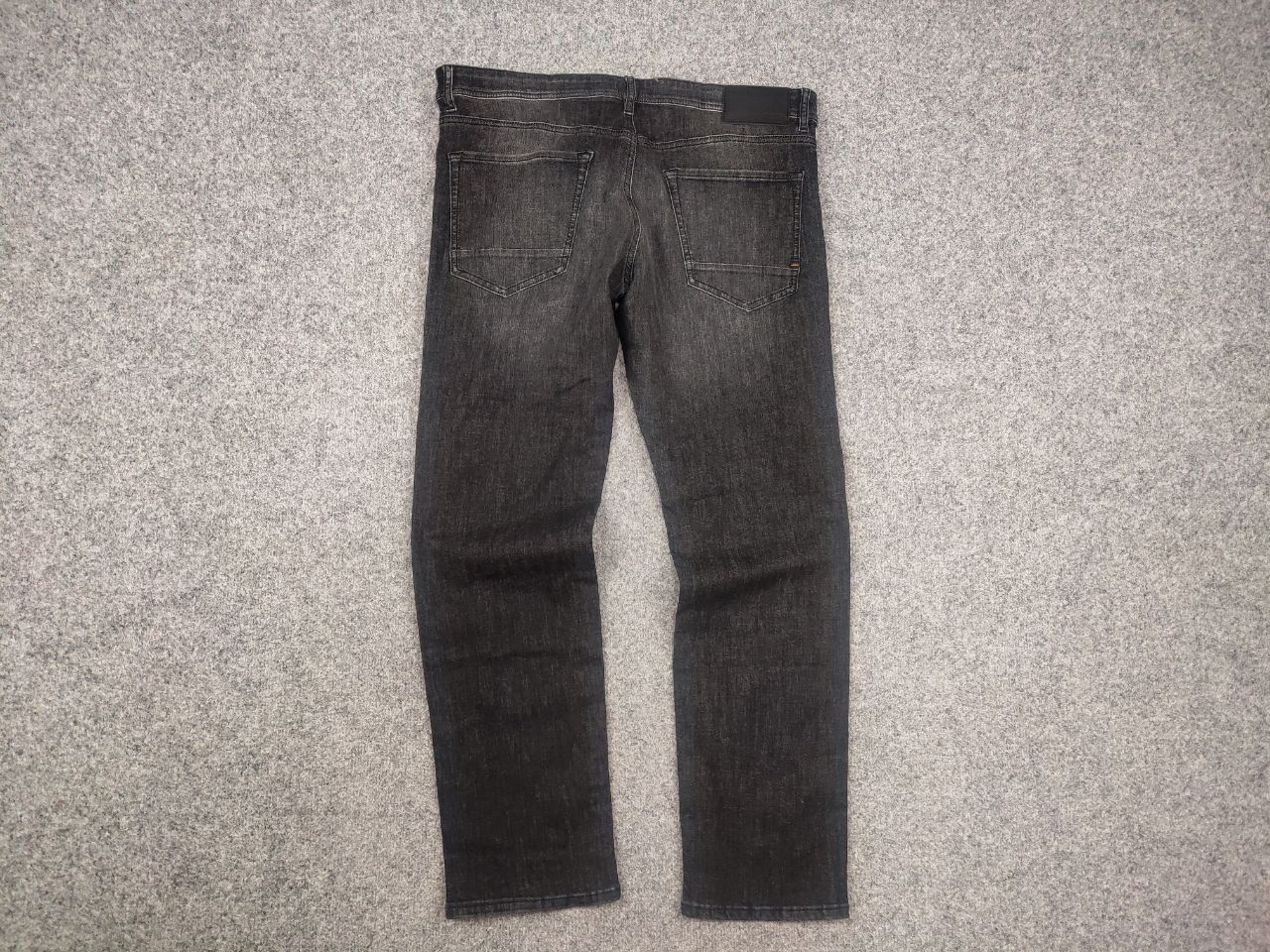 Hugo Boss Hugo Boss stretch denim Regular fit Dark Gray Faded jeans Size US 36 / EU 52 - 5 Thumbnail