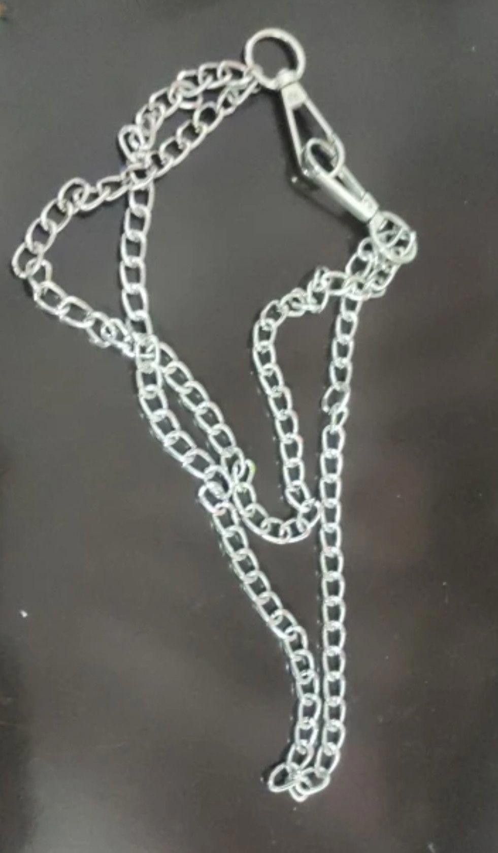Jean × Vintage 35cm + 45cm Double Chain Simple Wallet Safety Chain Size ONE SIZE - 8 Thumbnail