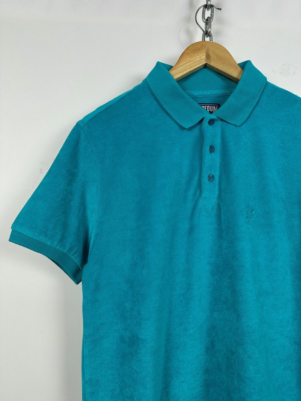 Vilebrequin Vilebrequin Terry Beach Towel Blue Polo T-Shirt Size US M / EU 48-50 / 2 - 4 Thumbnail