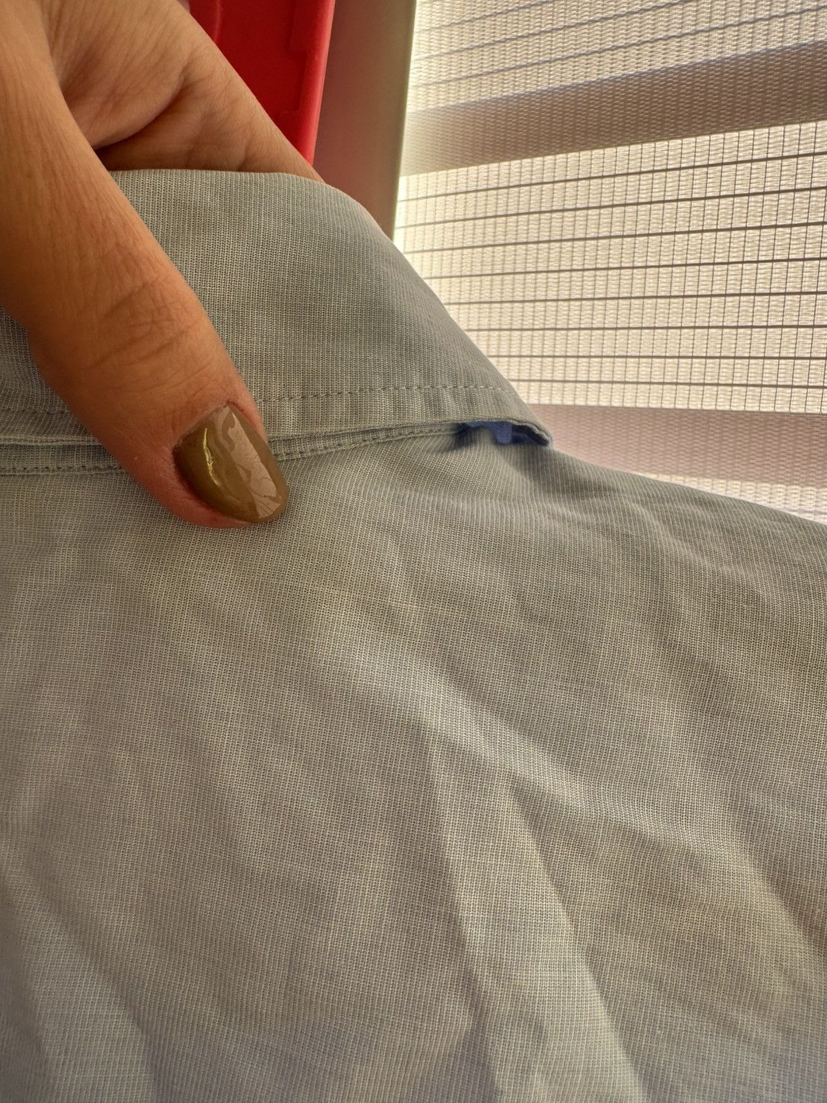 Burberry Burberry shirt blue 16 vintage Size XXL / US 16-18 / IT 52-54 - 9 Thumbnail