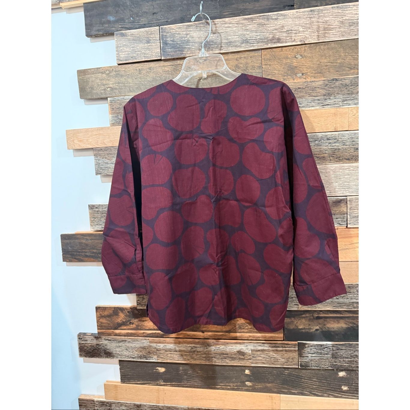 Guru Gudrun Sjoden button front blouse top lagenlook boho size Sm Size S / US 4 / IT 40 - 2 Thumbnail
