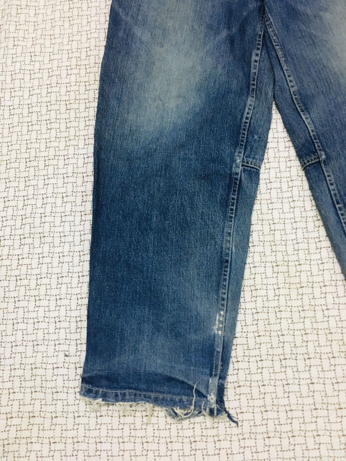 Fubu × JNCO × Triple 5 Soul A06 Triple 5 Soul NYC Distressed Baggy Jeans Size US 31 - 3 Thumbnail