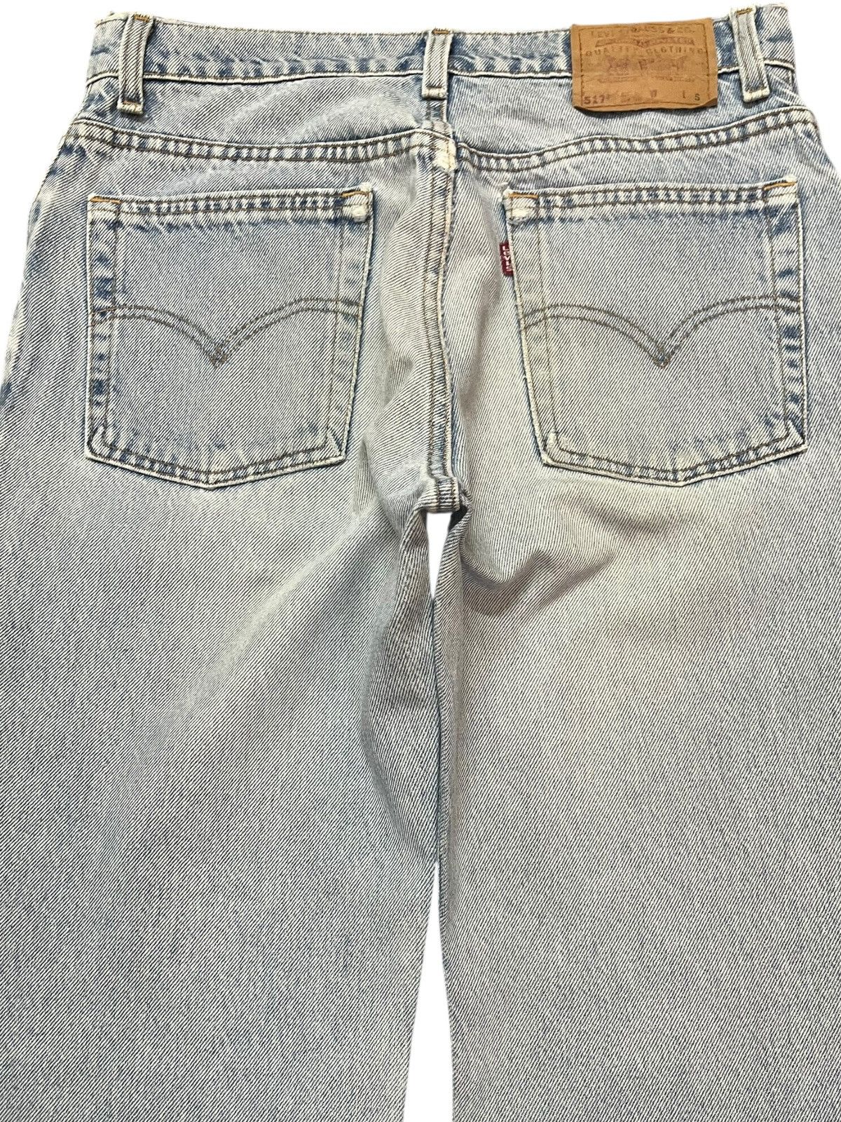 Levi's Vintage Clothing Vintage Levi’s 517 Flare Faded Distressed Denim Size US 31 - 6 Thumbnail