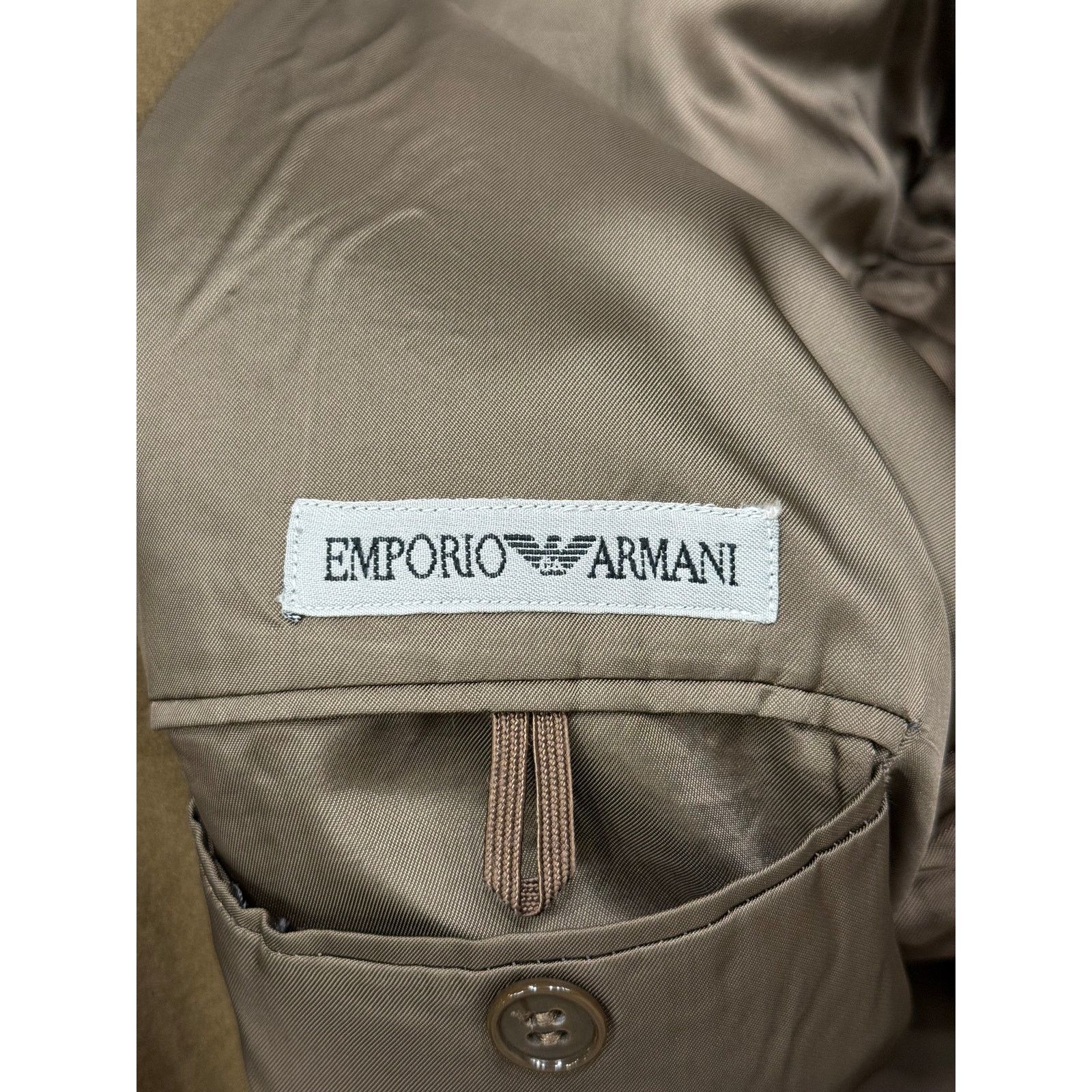 Giorgio Armani 1990s Emporio Armani long wool kashmir coat Size US M / EU 48-50 / 2 - 6 Thumbnail