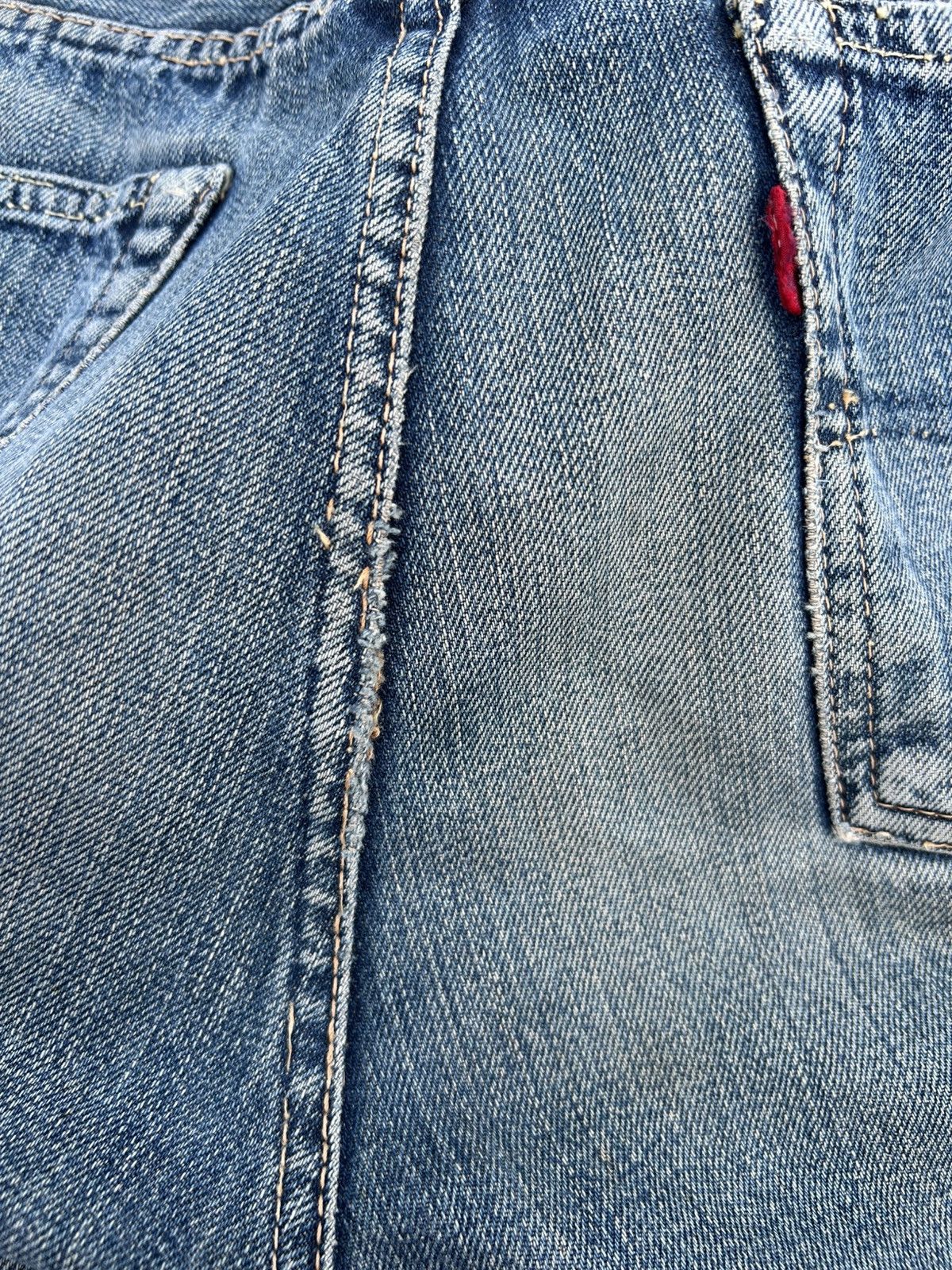 Kapital Thrashed Vintage Japanese Brand Pinball Selvedge Denim Jeans Size US 31 - 16 Thumbnail