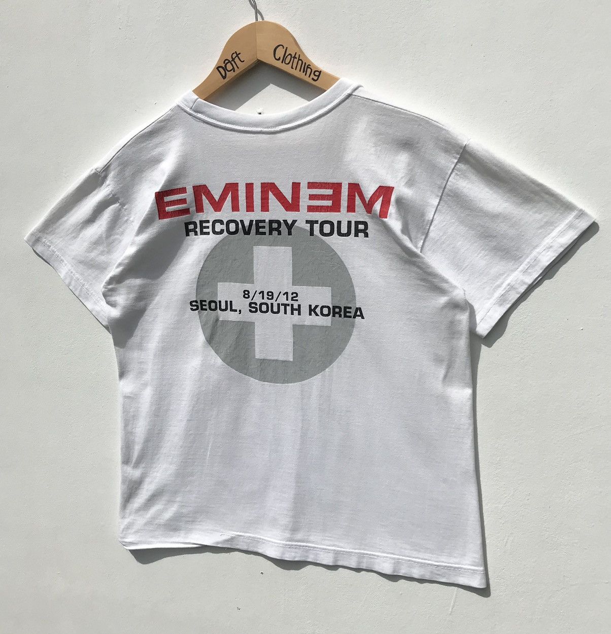 Rap Tees 💥Hot Item💥Eminem American Rapper Shirt Eminem Hip Hop Size US XS / EU 42 / 0 - 4 Thumbnail