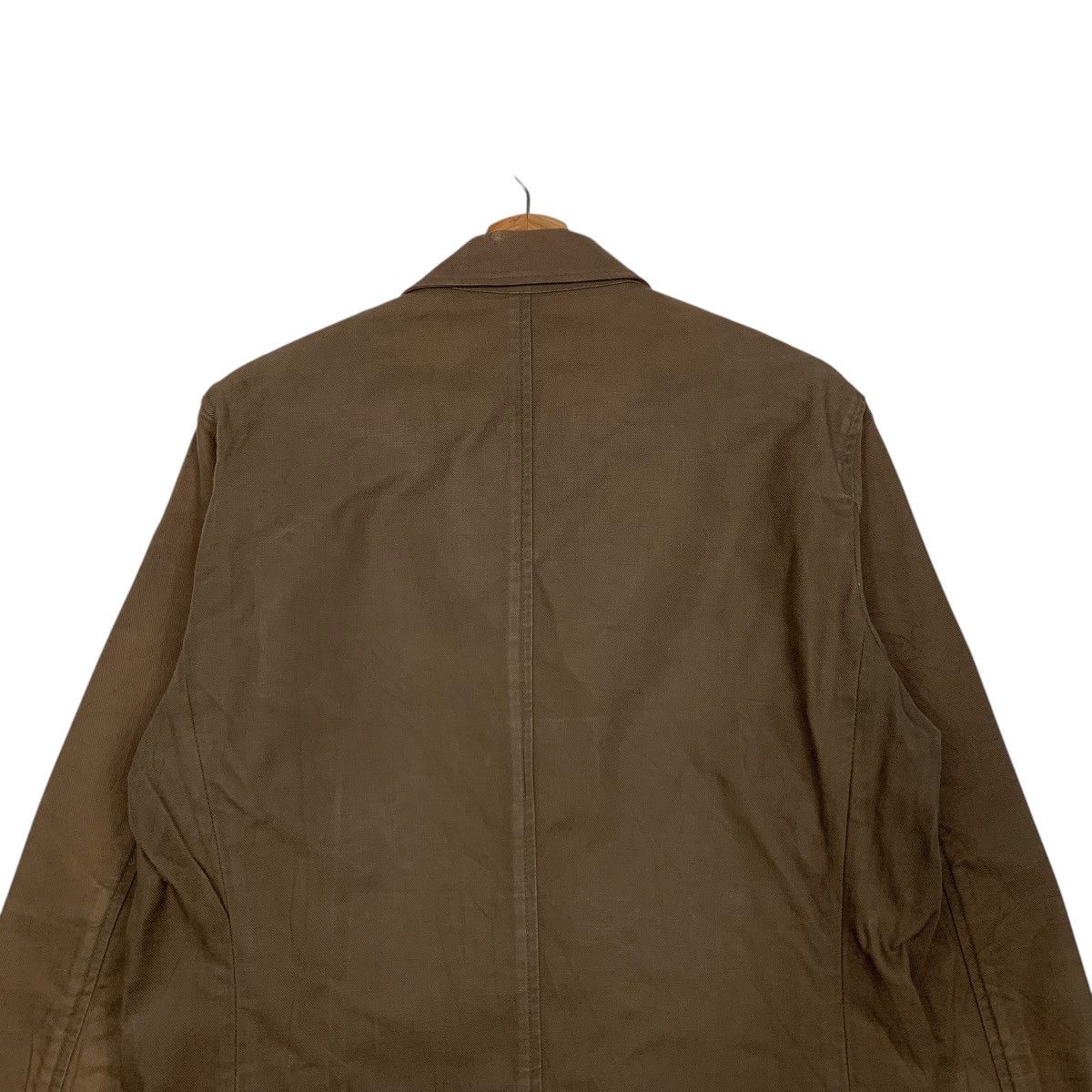 Tornado Mart TORNADO MART Dark Brown Chore Coat Jacket #2763-C125 Size US M / EU 48-50 / 2 - 17 Thumbnail
