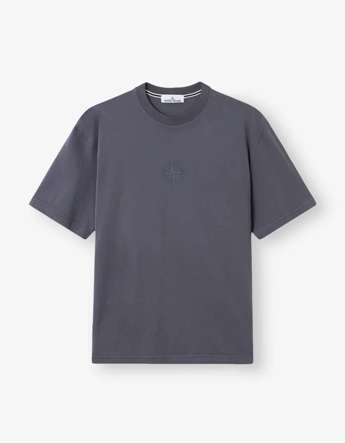 Stone Island Stone Island Blue Grey Camo Compass T-Shirt Size US M / EU 48-50 / 2 - 2 Thumbnail