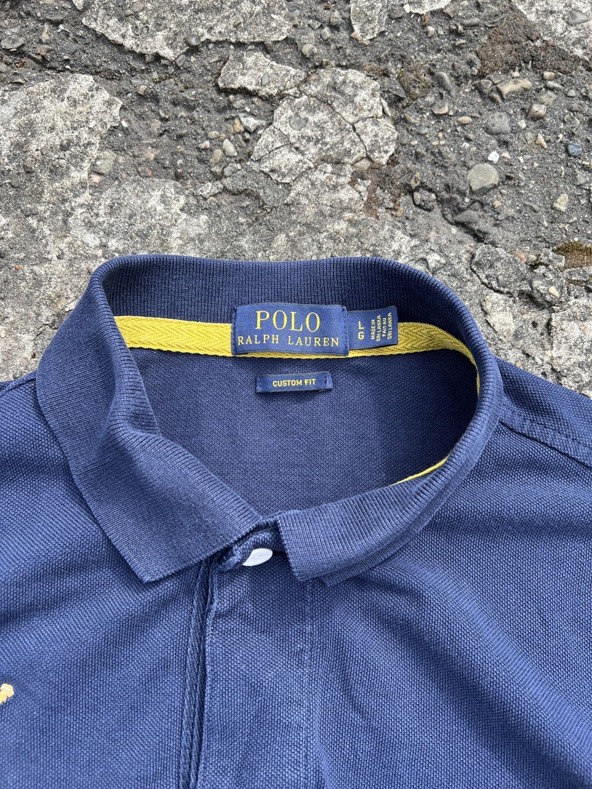 Polo Ralph Lauren Ralph Lauren Big Logo Y2K rugby long sleeve polo size L Size US L / EU 52-54 / 3 - 6 Thumbnail