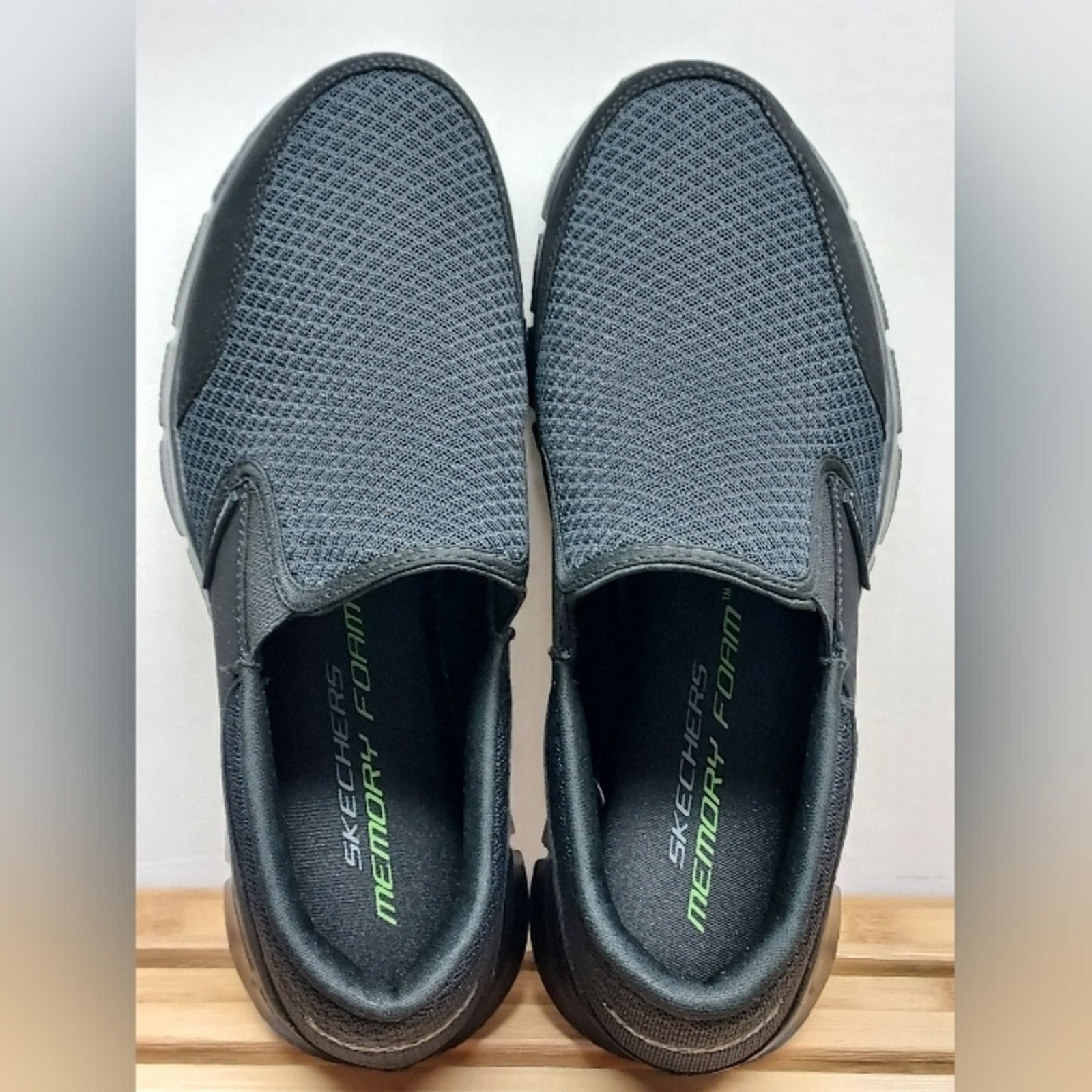 SKECHERS Skechers Mens Black Equalizer RelaxedFit SlipOn Shoes Size 7 Size US 7 / EU 40 - 8 Thumbnail