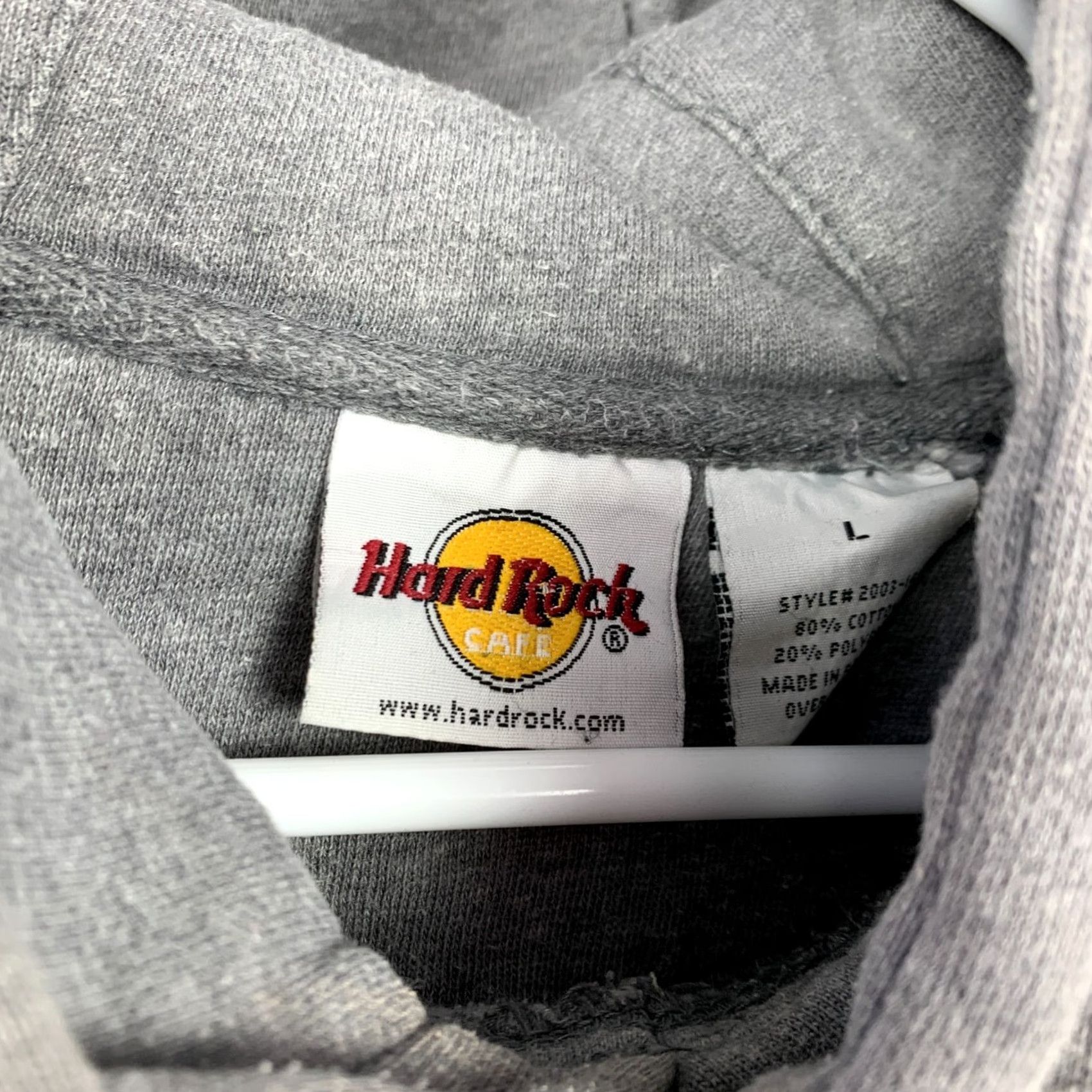 Hard Rock Cafe Hard Rock Cafe Nassau Bahamas Hoodie Sweatshirt Gray Blue Mens Medium Size US M / EU 48-50 / 2 - 5 Thumbnail