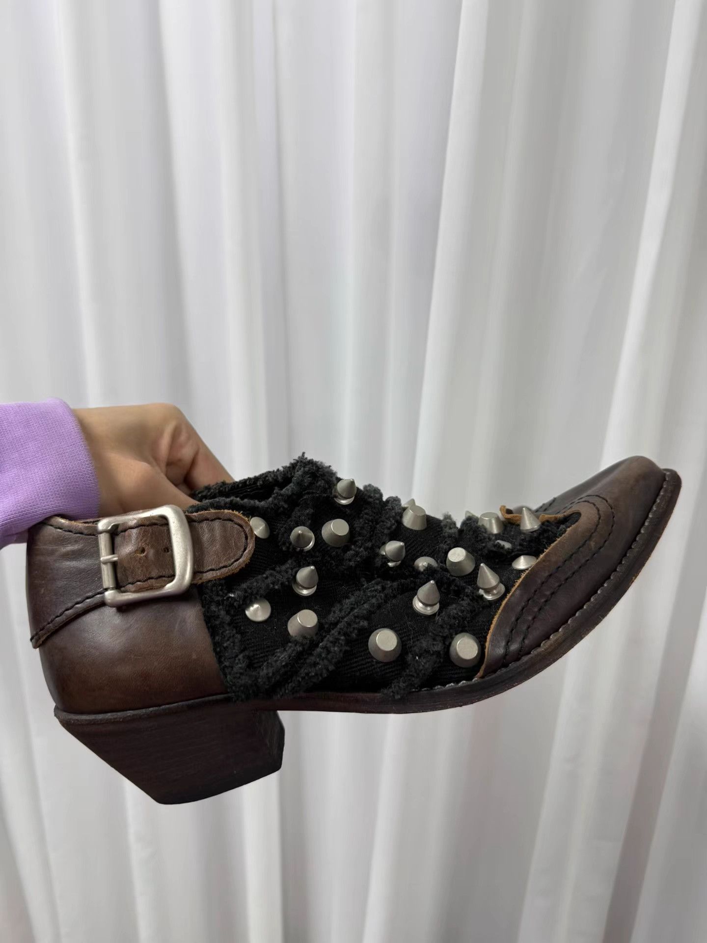 Junya Watanabe Junya Watanabe x CDG Studded Pointed Toe Boots K20 Size US 8 / EU 41 - 4 Thumbnail