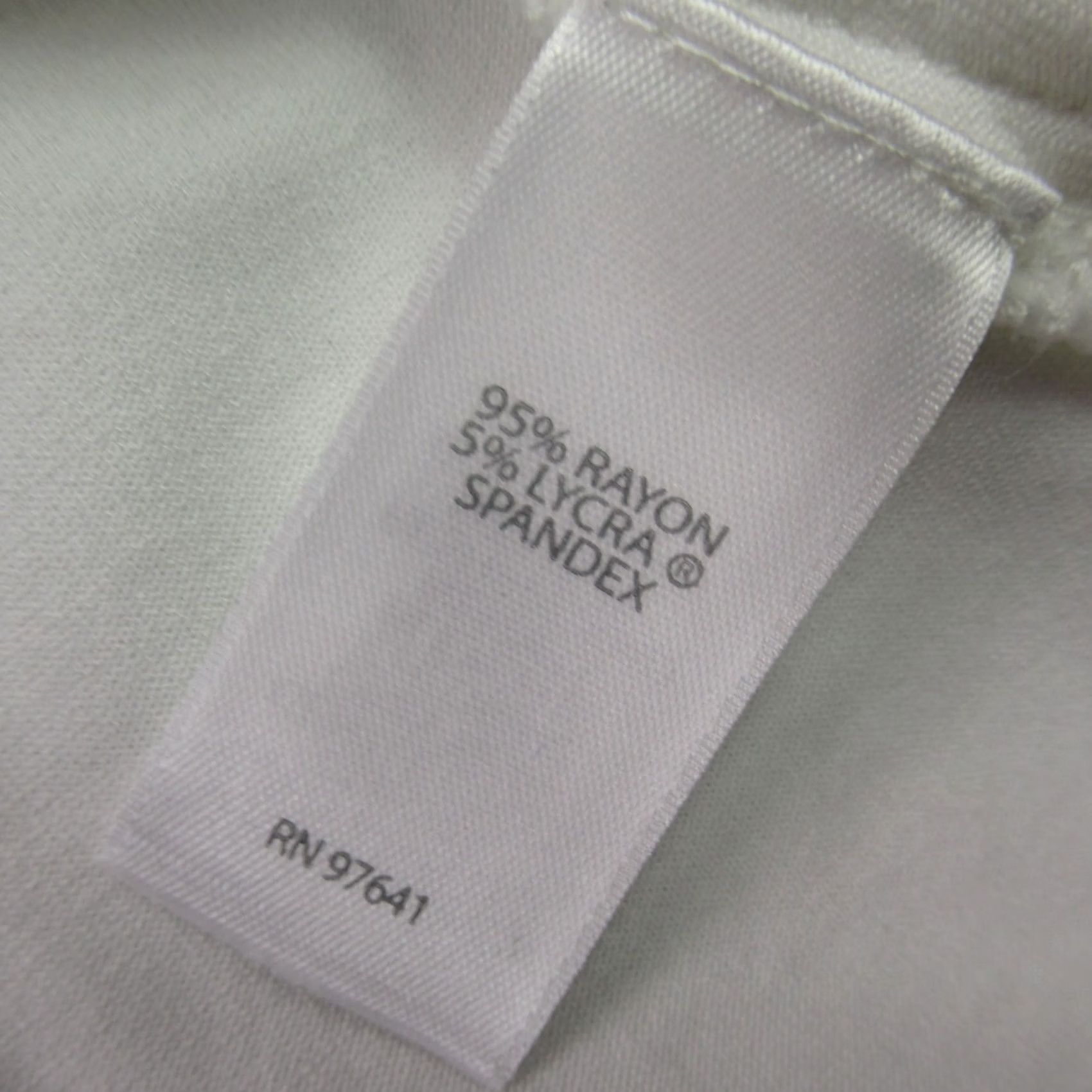 J. Jill J Jill Shirt Womens Medium Short Sleeve Casual Crew Neck White Lightweight Size M / US 6-8 / IT 42-44 - 4 Thumbnail