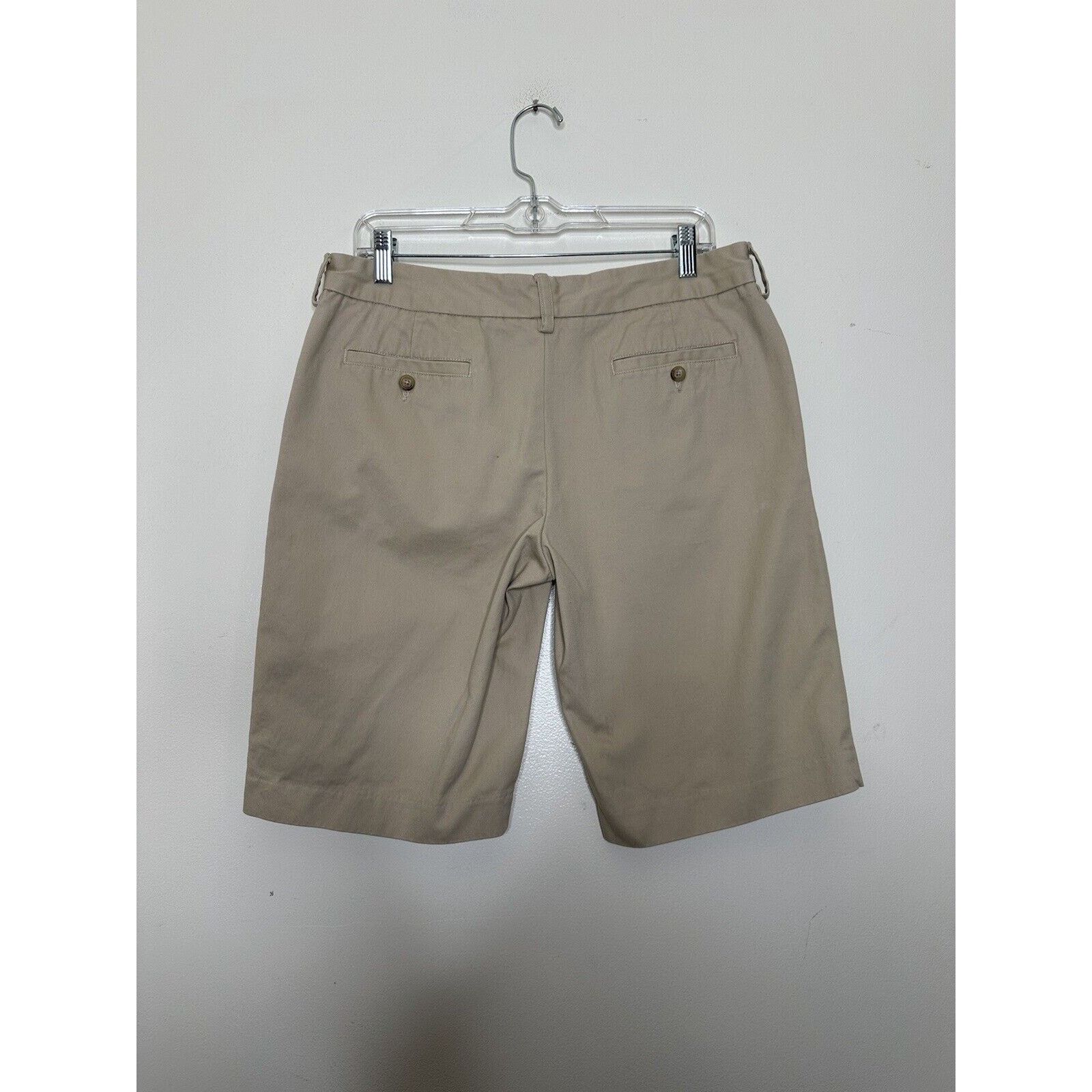 Ralph Lauren Sport Ralph Lauren Sport 10 Bermuda Khaki Shorts Logo Flat Front Size 32" / US 10 / IT 46 - 3 Thumbnail