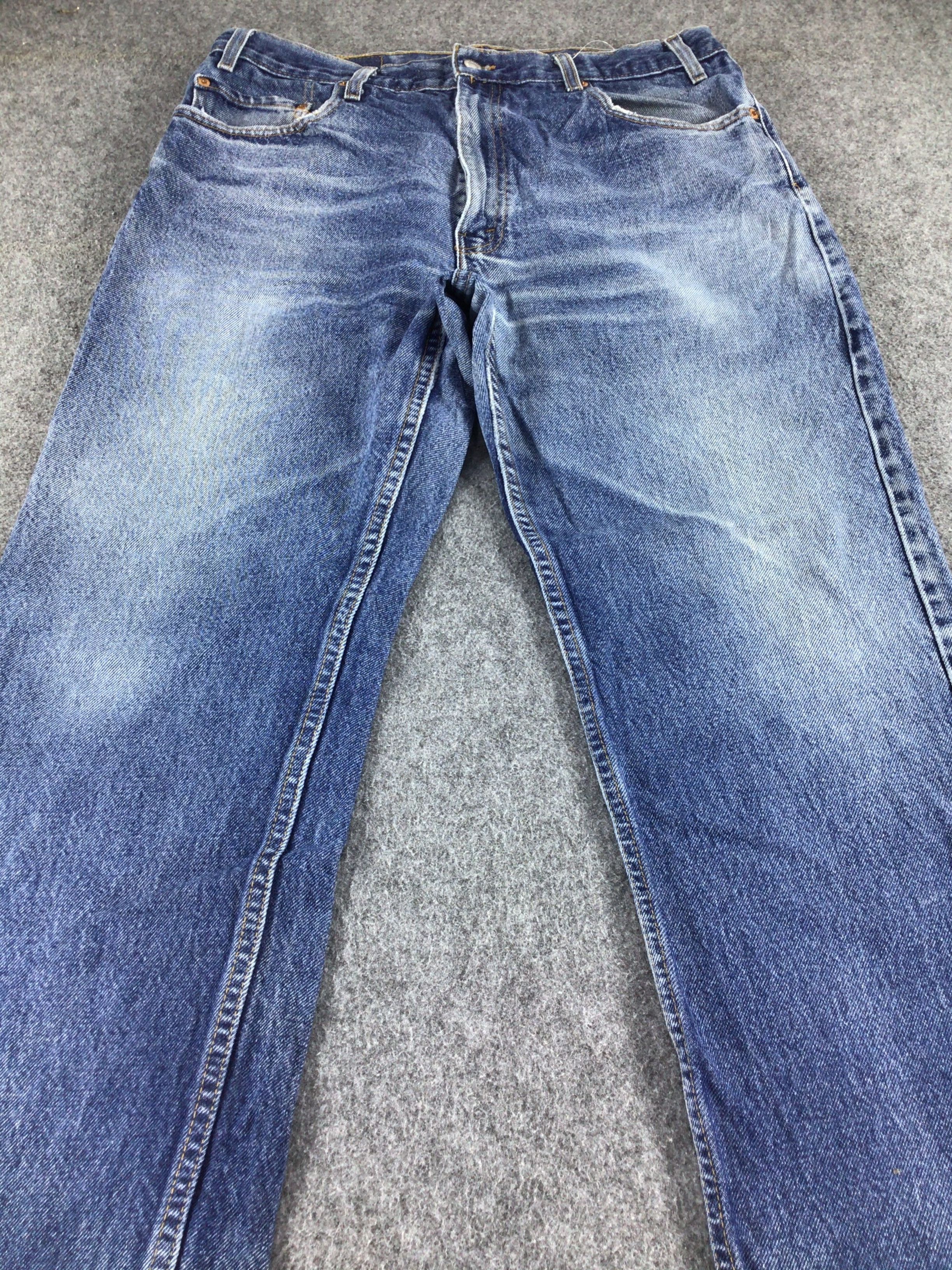 Levi's Vintage Levis 505 Jeans -J472 Size US 35 - 3 Thumbnail