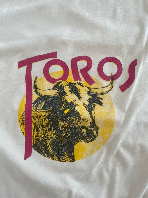 Daniele Alessandrini Vintage Daniele Alessandrini "Toros" T-shirt Size XL / US 12-14 / IT 48-50 - 2 Thumbnail