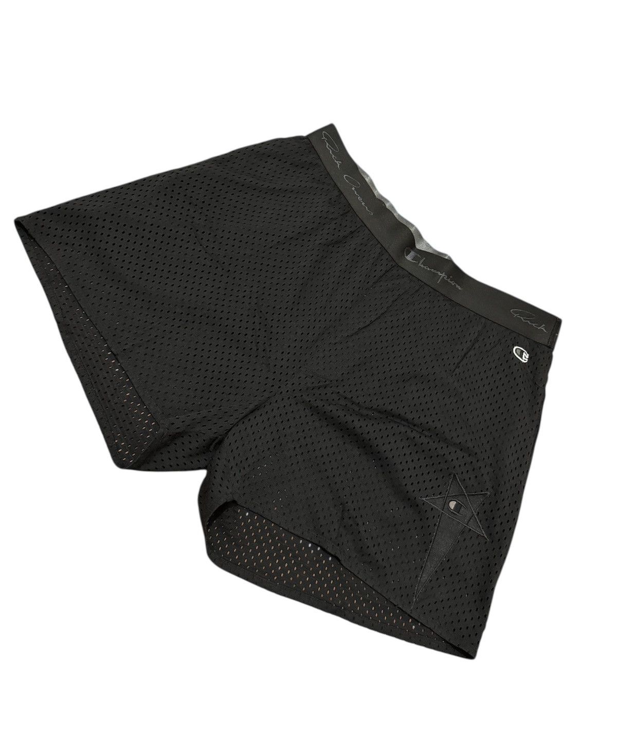 Rick Owens Rick Owens mesh basket ball short pants Size US 34 / EU 50 - 1 Thumbnail