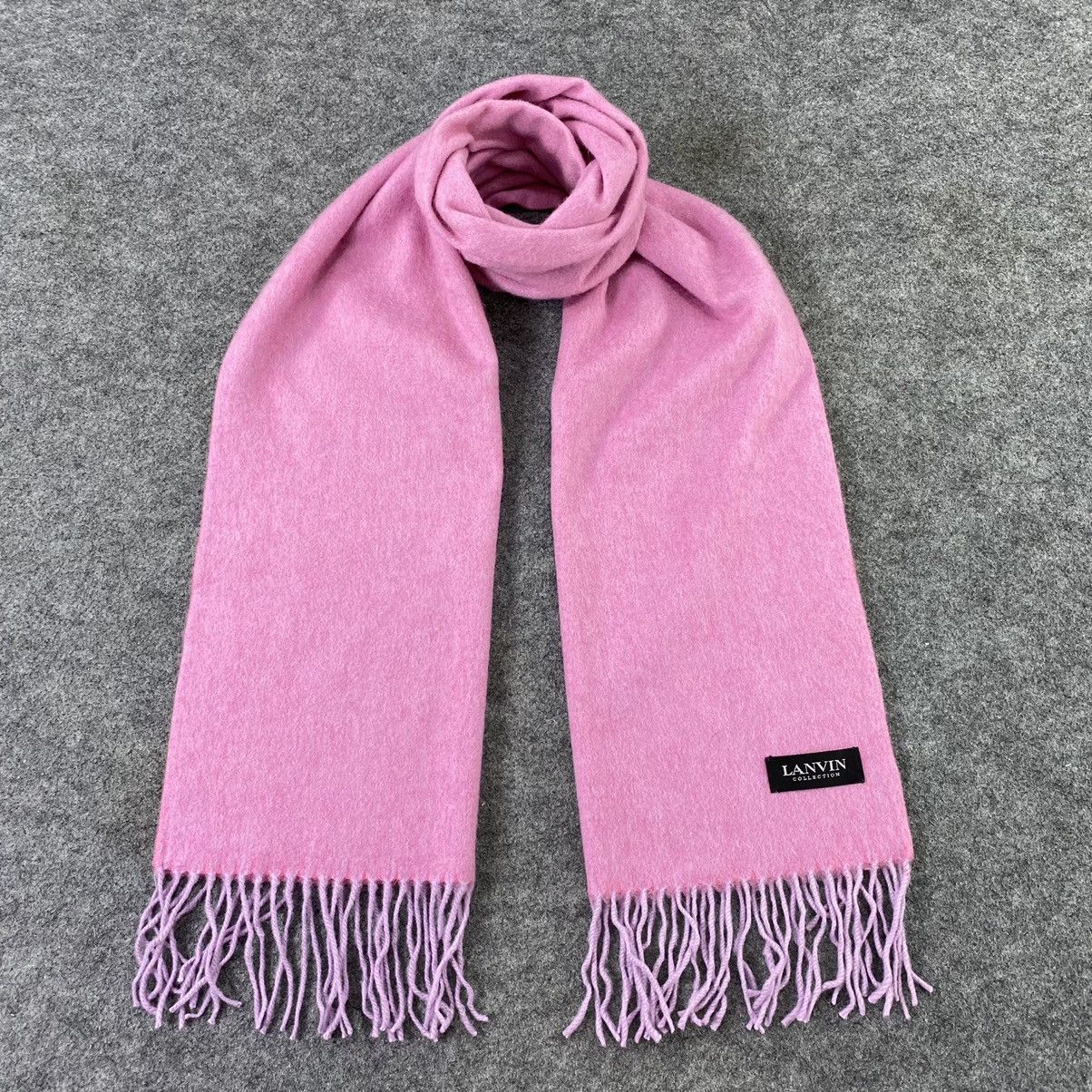 Lanvin × Vintage Lanvin Muffler / Scarf / Neckwear-K064 Size ONE SIZE - 1 Thumbnail