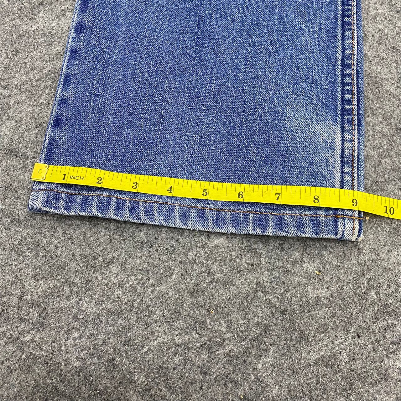Japanese Brand 💥Flare💥Vintage Levis Flare Denim Size US 33 - 7 Thumbnail