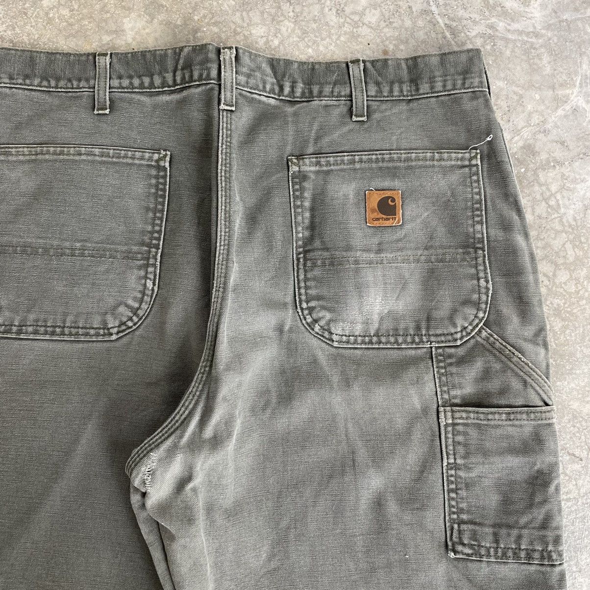 Carhartt Vintage Carhartt Blanket Lined Faded Carpenter Work Pants Size US 36 / EU 52 - 24 Thumbnail