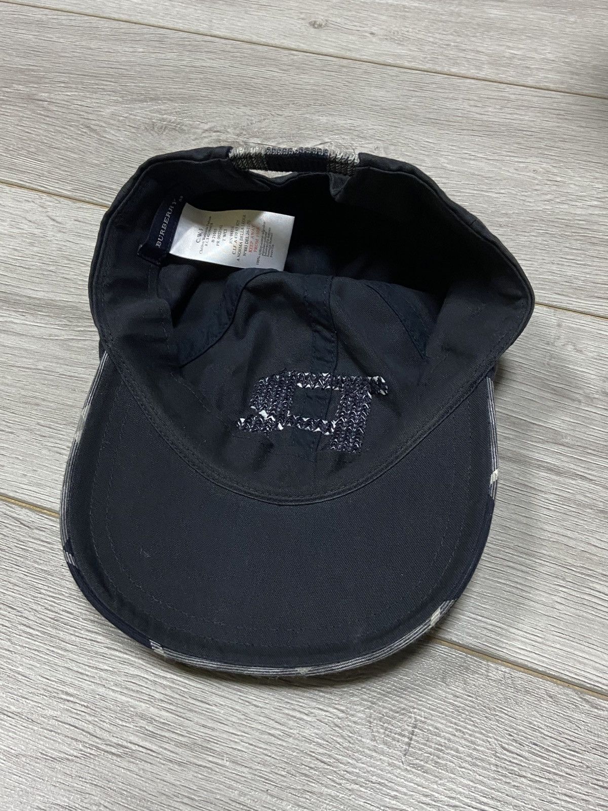 Burberry Burberry check big B horseferry vintage cap Size ONE SIZE - 10 Thumbnail