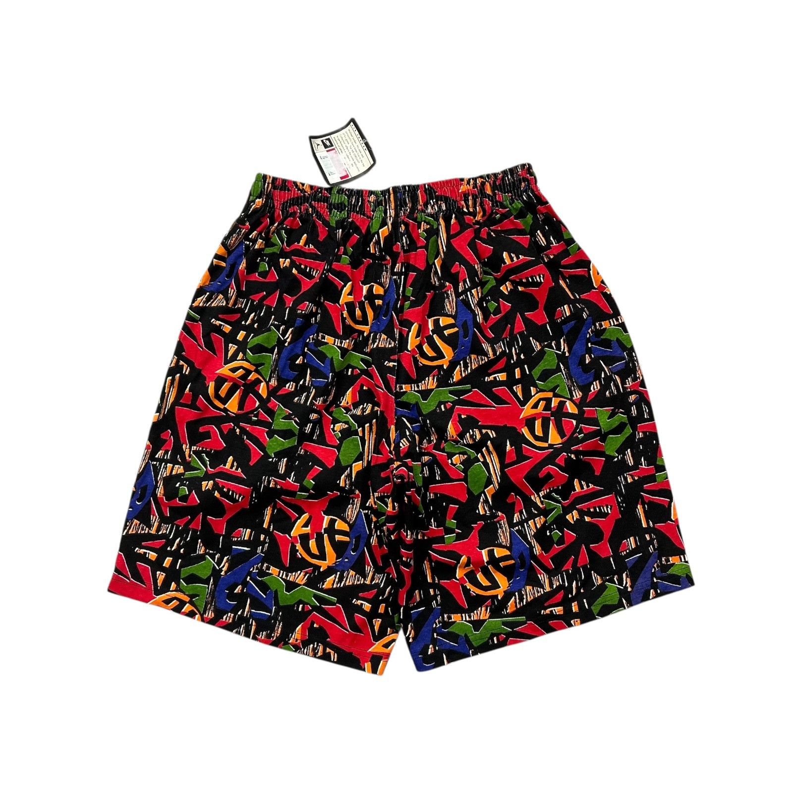 Nike RARE DS VTG 90s NBA NIKE AIR JORDAN AOP SHORTS ABSTRACT Size US 30 / EU 46 - 2 Thumbnail