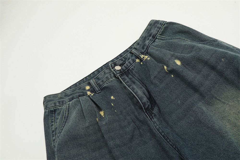 Japanese Brand Men's American street style multi-pocket cargo jeans Size US 32 / EU 48 - 4 Thumbnail