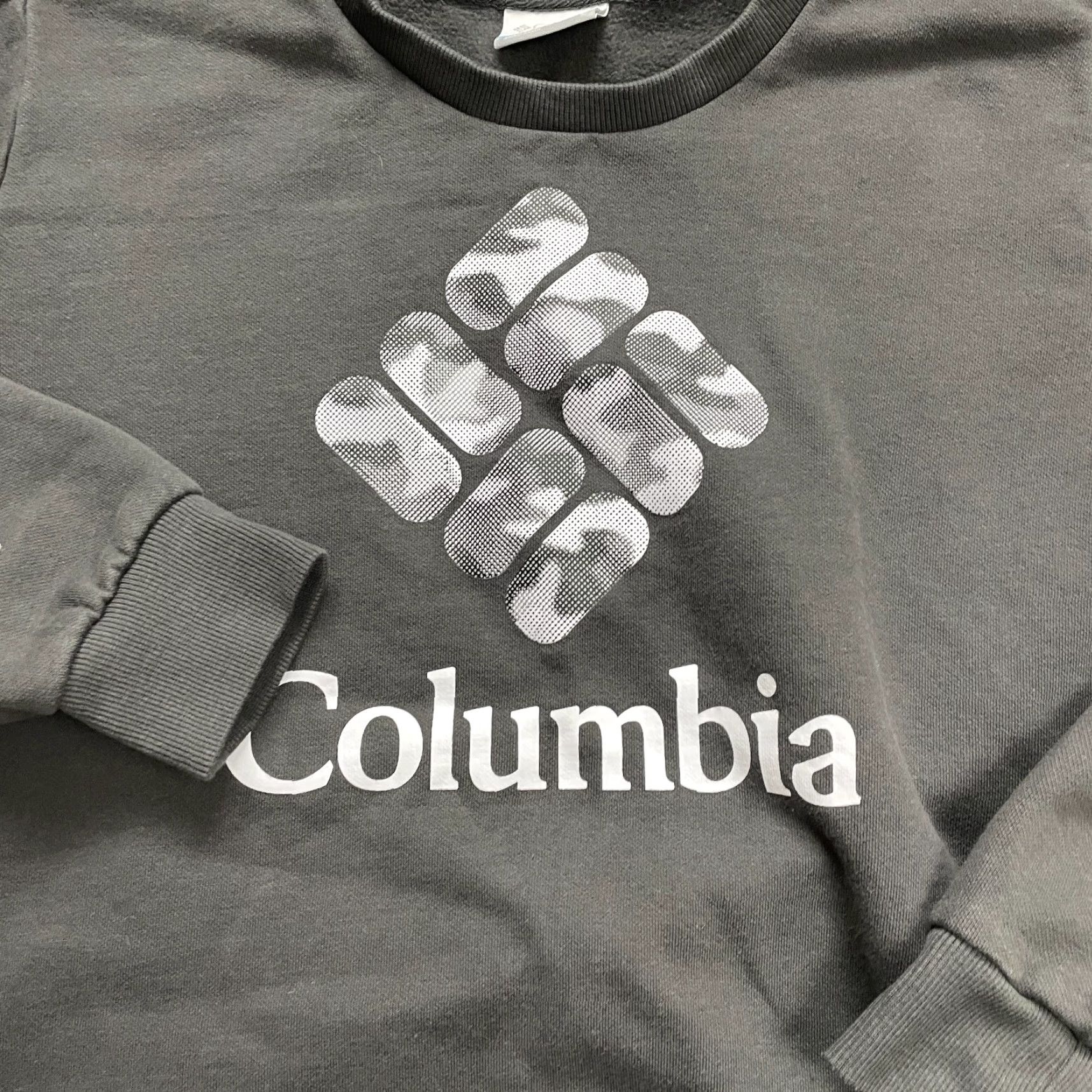 Vintage Columbia Sweatshirt Womens Large Black Fleece Graphic Crew Neck Pullover Jacket Size L / US 10 / IT 46 - 5 Thumbnail