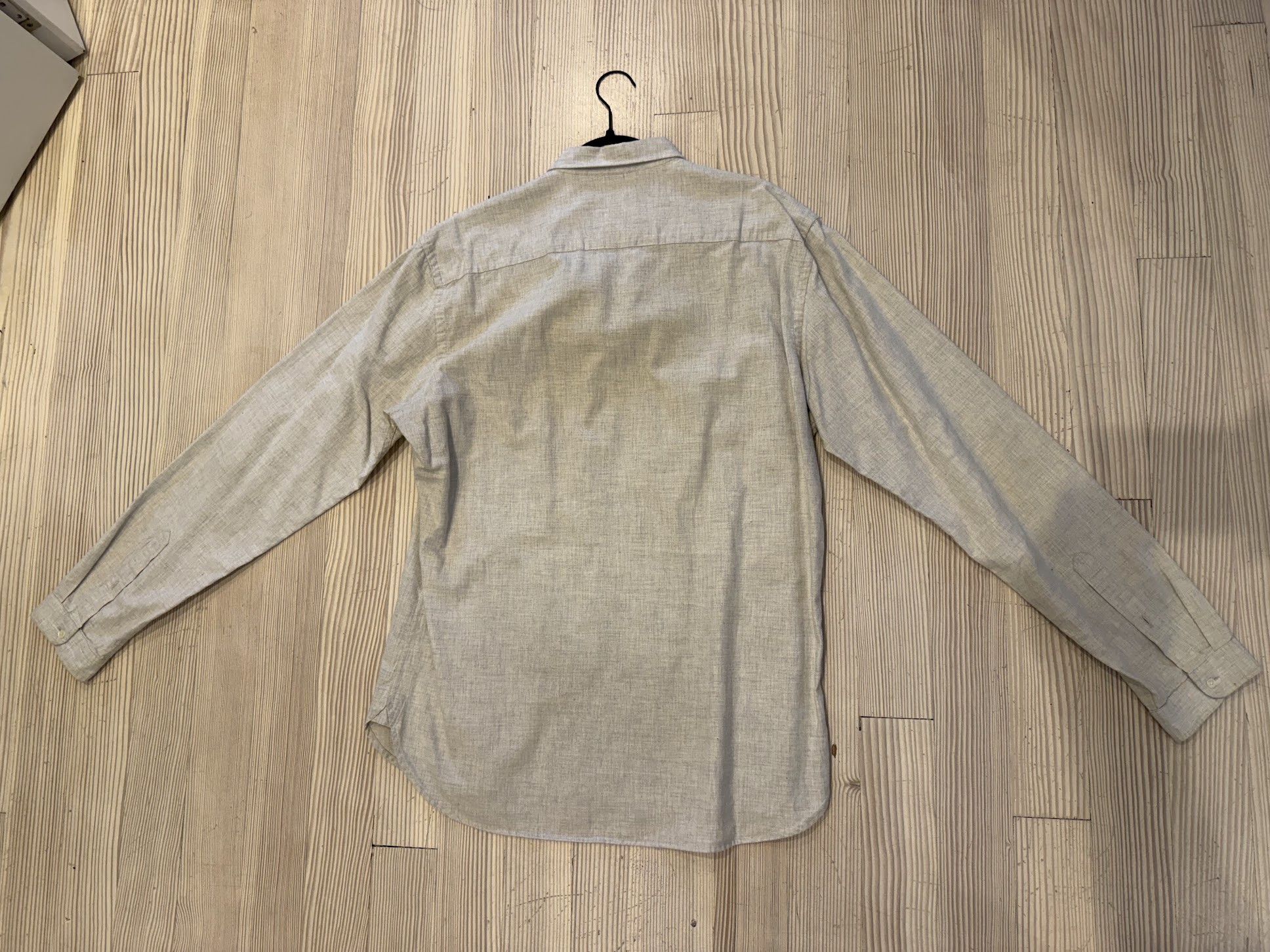 Oliver Spencer dress shirt (natural) Size US XL / EU 56 / 4 - 3 Thumbnail