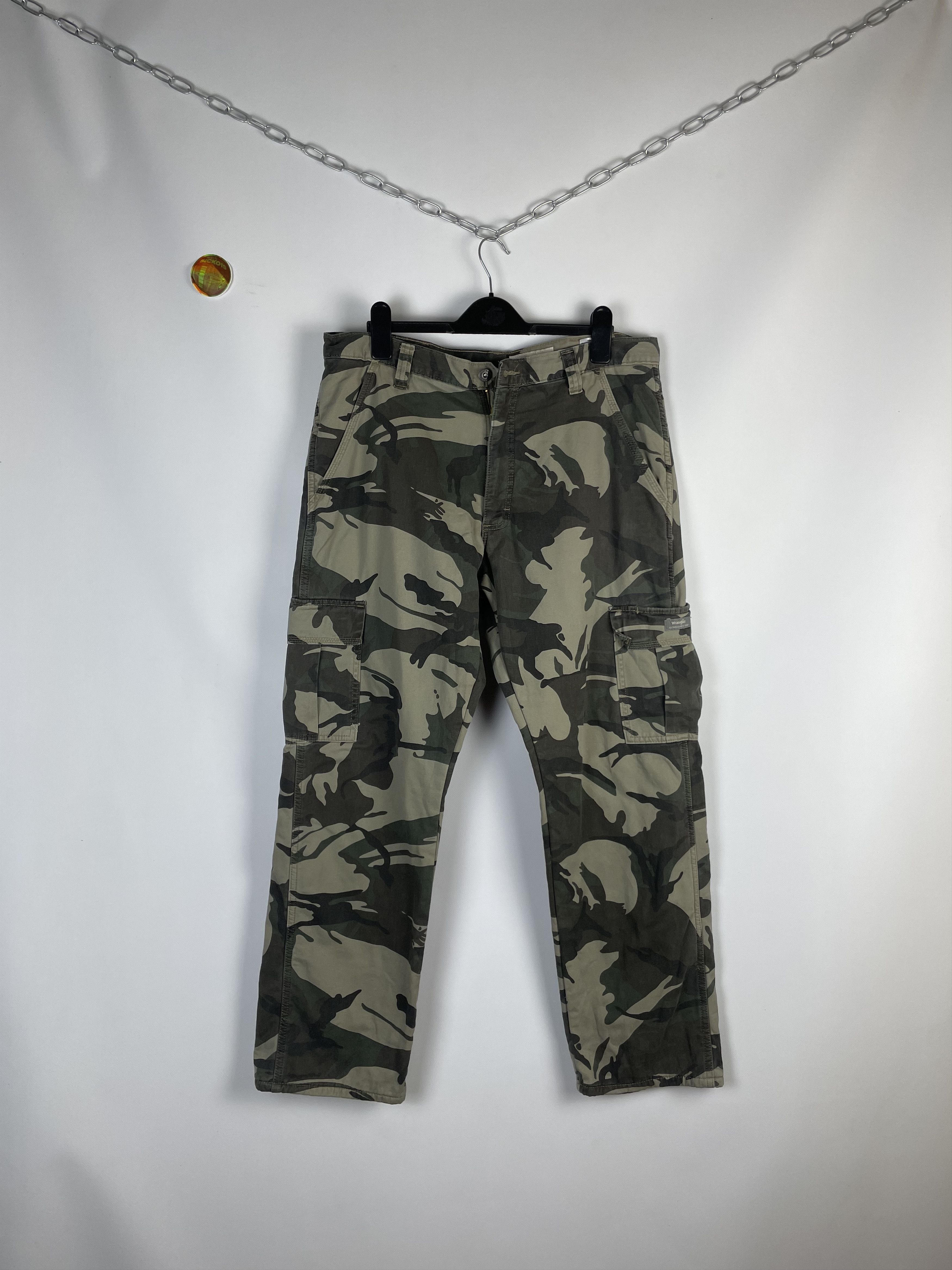 Vintage Vintage Wrangler Cargo Pants Military Baggy Fit y2k Size US 34 / EU 50 - 6 Thumbnail