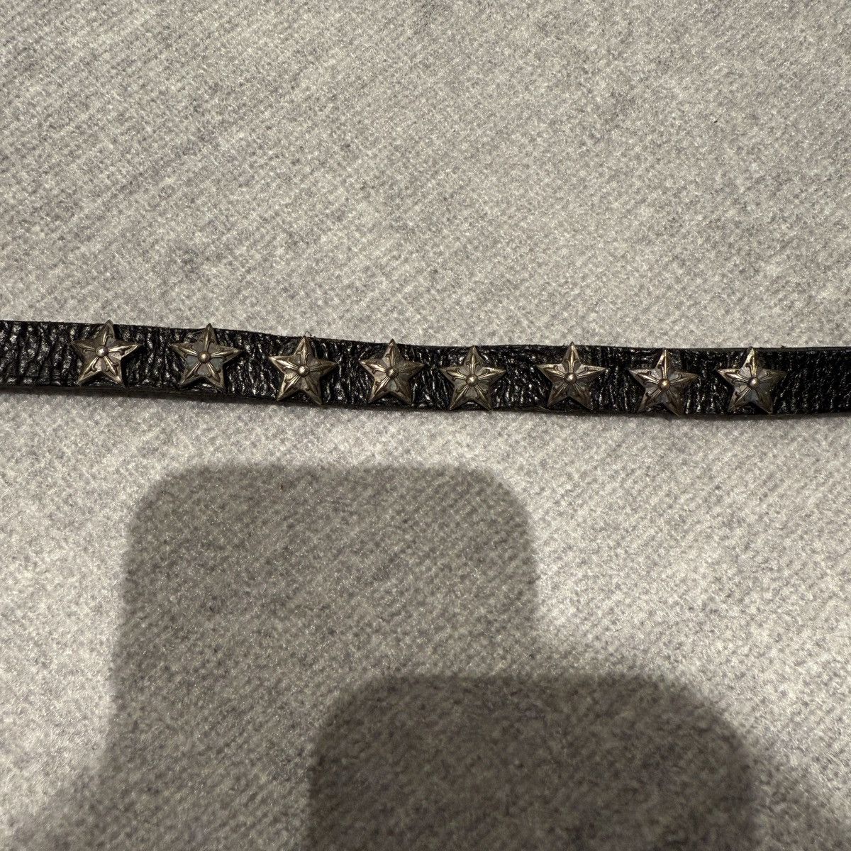 Chrome Hearts Chrome Hearts STAR Leather strap Bracelet Size ONE SIZE - 5 Thumbnail