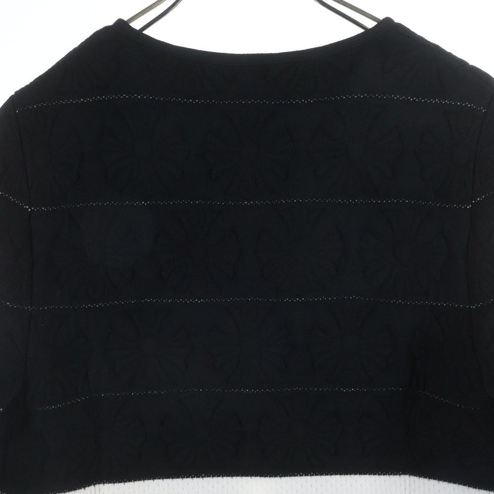 Chrome Hearts CHROME HEARTS Bicolor Knit Coat Gown Black/White Size M / US 6-8 / IT 42-44 - 4 Thumbnail