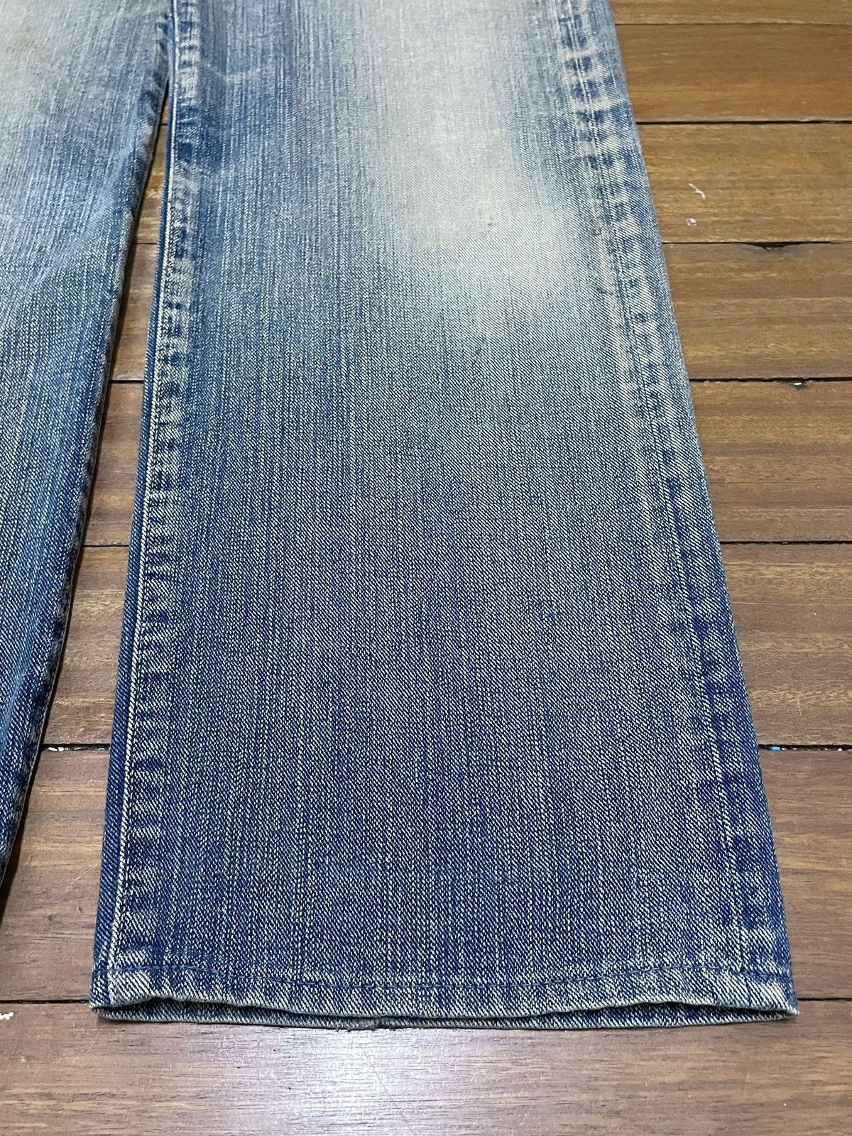 45rpm Rare Design Vintage Brand 45rpm Baggy Jeans 1990s Size US 26 / EU 42 - 6 Thumbnail