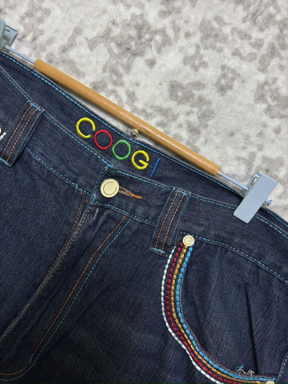 Coogi Vintage Coogi Australia Egyptian Eagle Embroidered Hip Hop Size US 39 - 7 Thumbnail