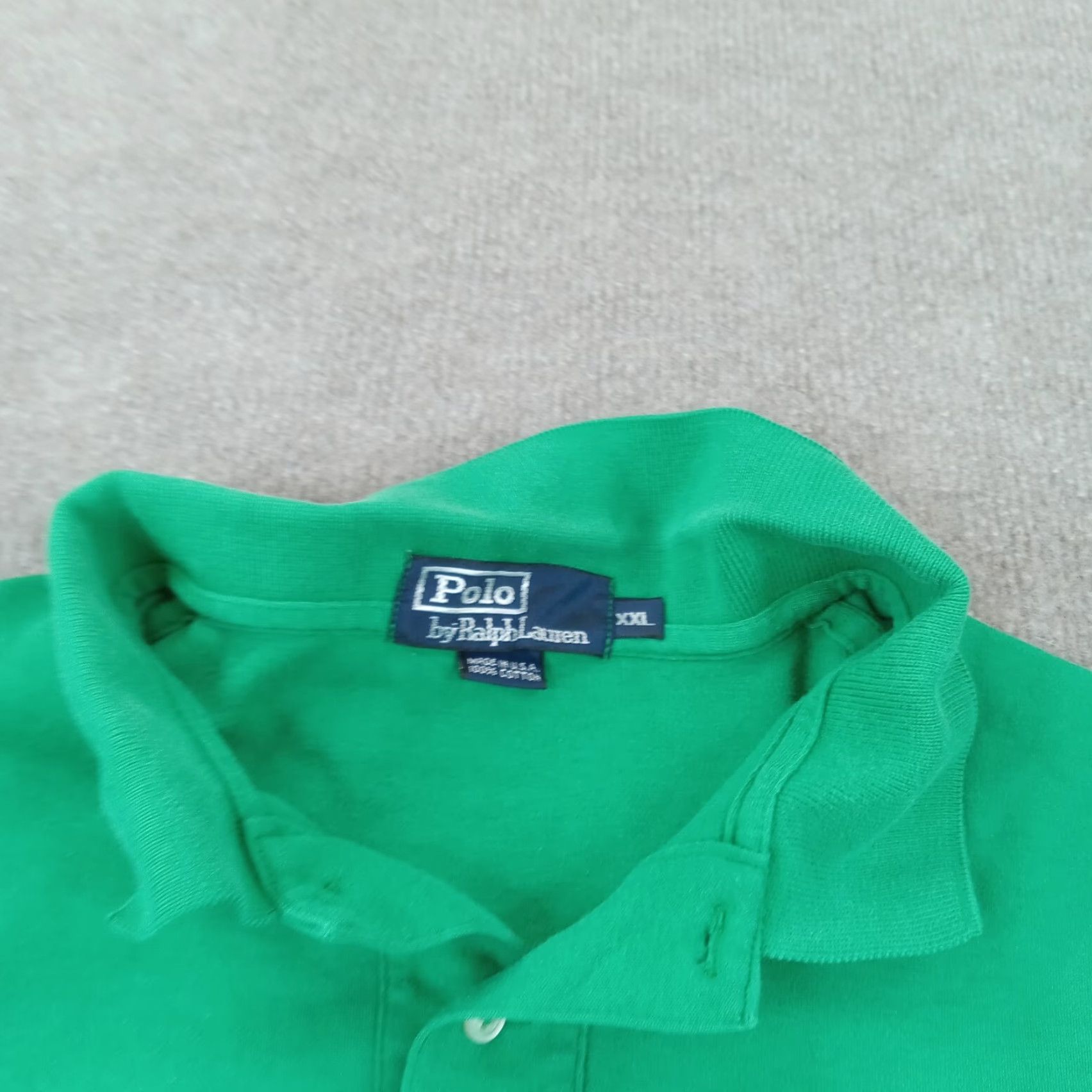 Ralph Lauren Polo Ralph Lauren Mens Green Extra Large XL Short Sleeve Golf Shirt Size US XXL / EU 58 / 5 - 7 Thumbnail
