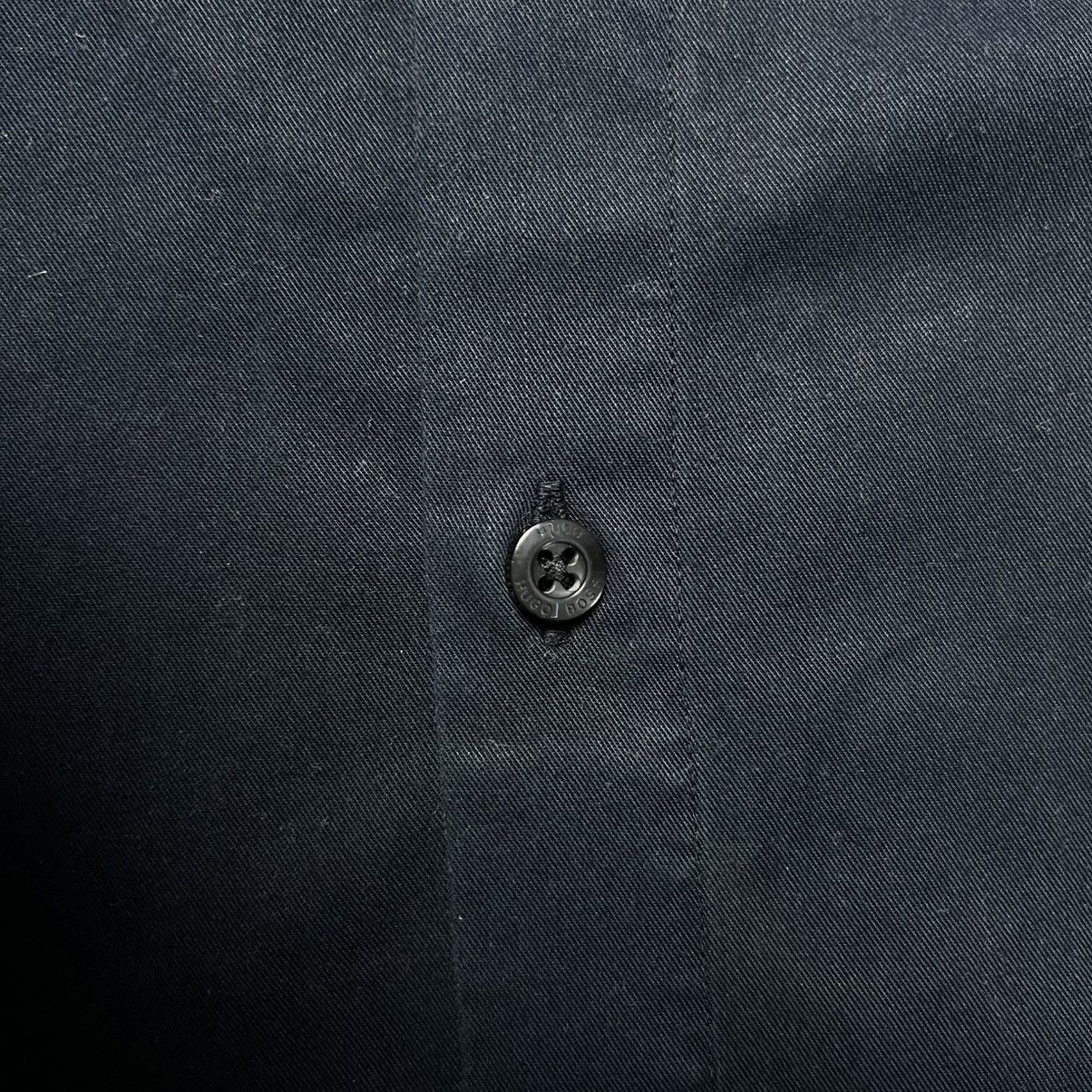 Designer × Hugo Boss Hugo Boss Black Shirt Button Up Luxury Designer Size US M / EU 48-50 / 2 - 5 Thumbnail