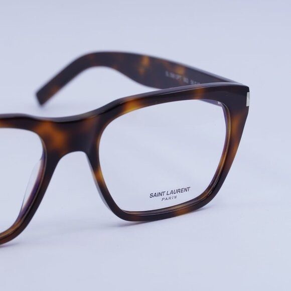 Saint Laurent Paris 🕶️ New Saint Laurent SL598OPT 003 Havana Eyeglasses 56mm Size ONE SIZE - 2 Thumbnail