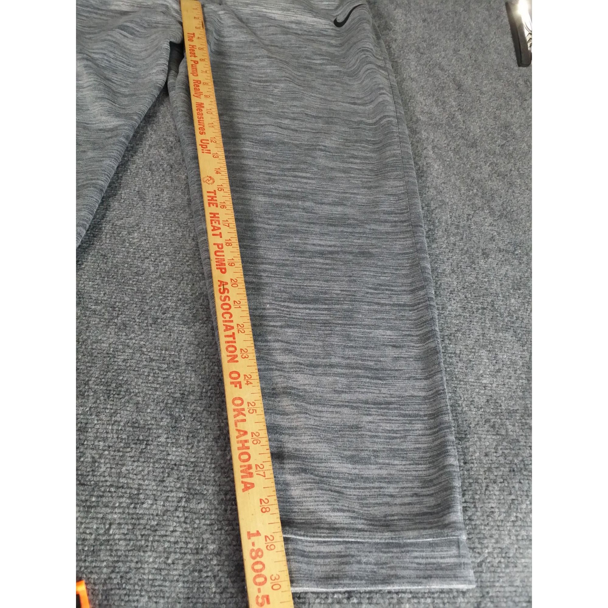 Nike Nike Therma Dri Fit Sweatpants Men Sz XXL Gray Pockets Open Size US 42 / EU 58 - 3 Thumbnail