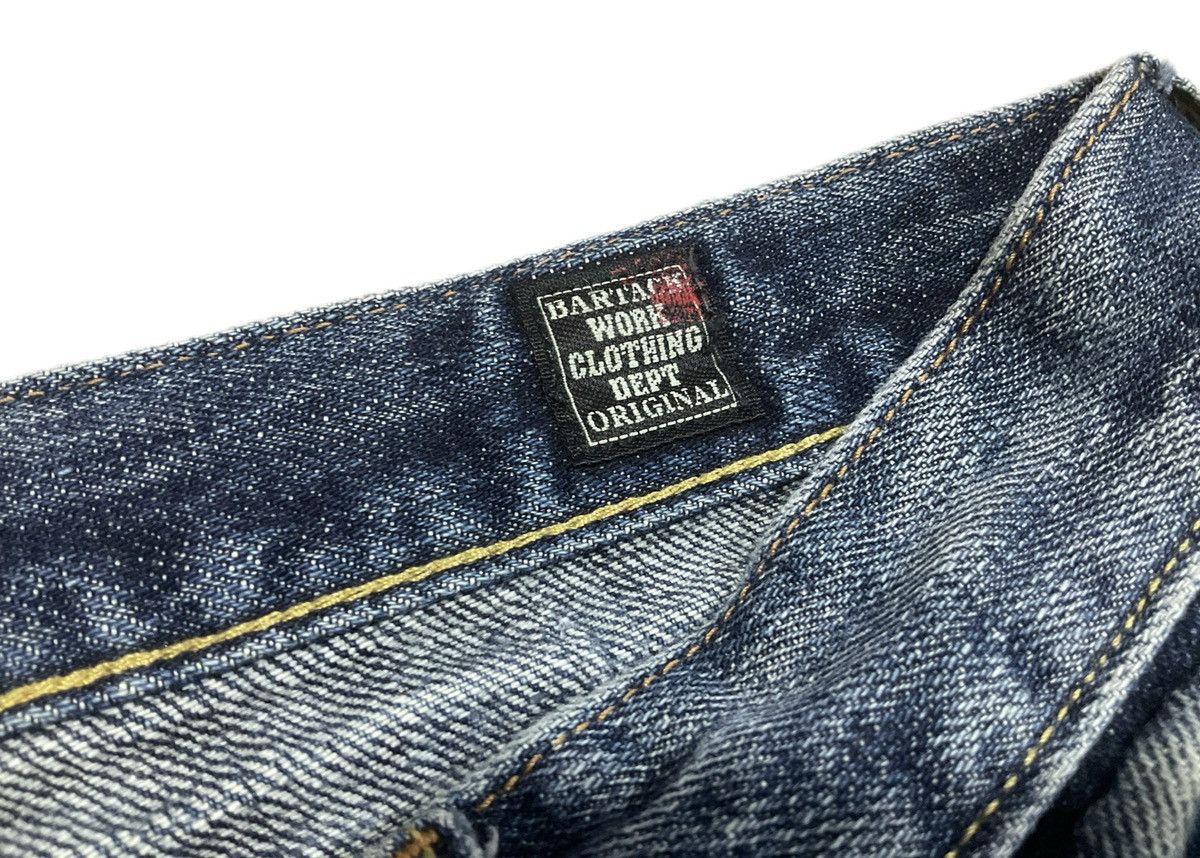 If Six Was Nine 🔥Sick Y2K Bartack Denim Mud Max Style Size US 29 - 11 Thumbnail