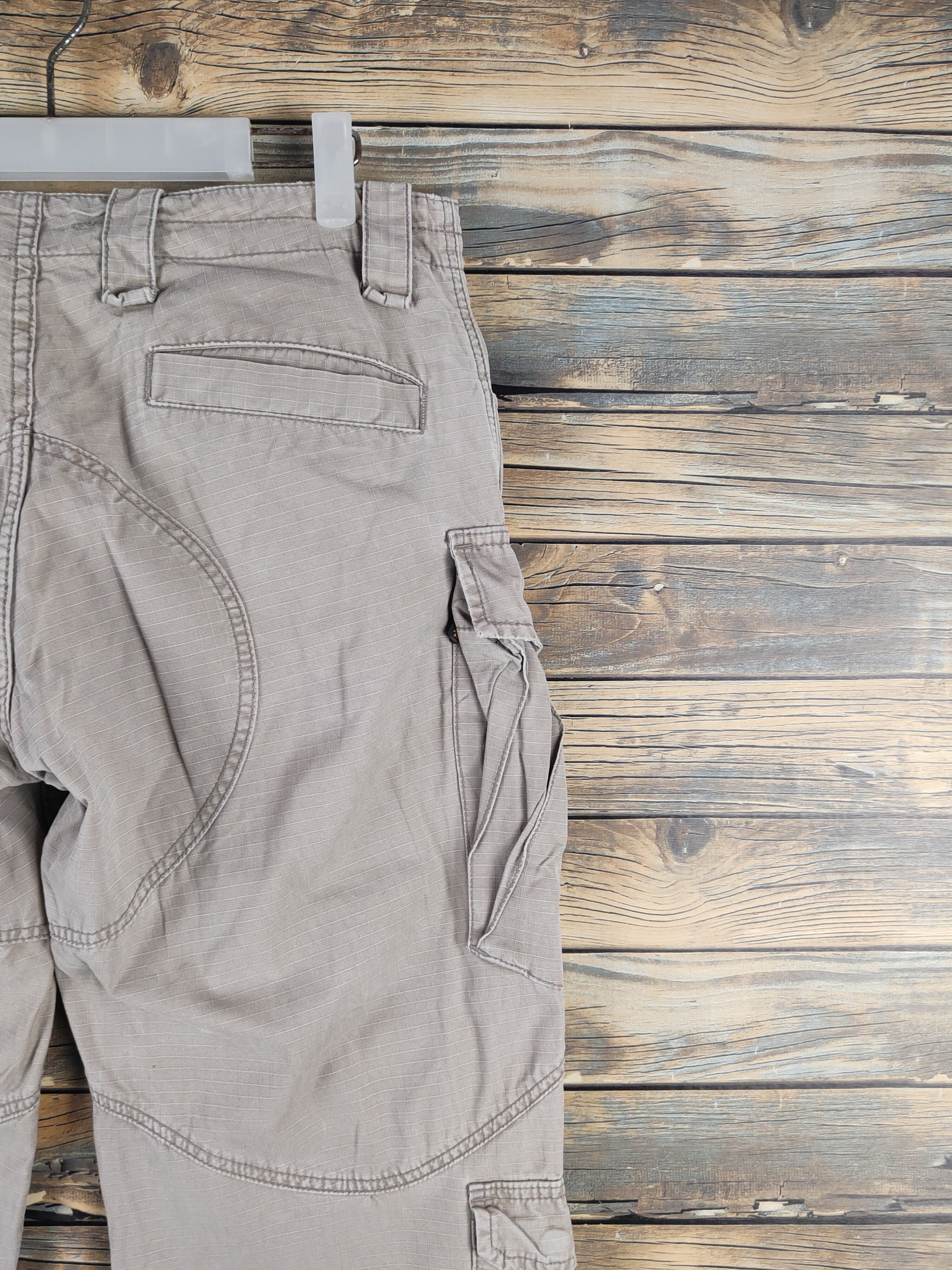Alpha Industries DL Alpha Industries Beige Multipocket Cargo Pants #2432 Size US 30 / EU 46 - 11 Thumbnail