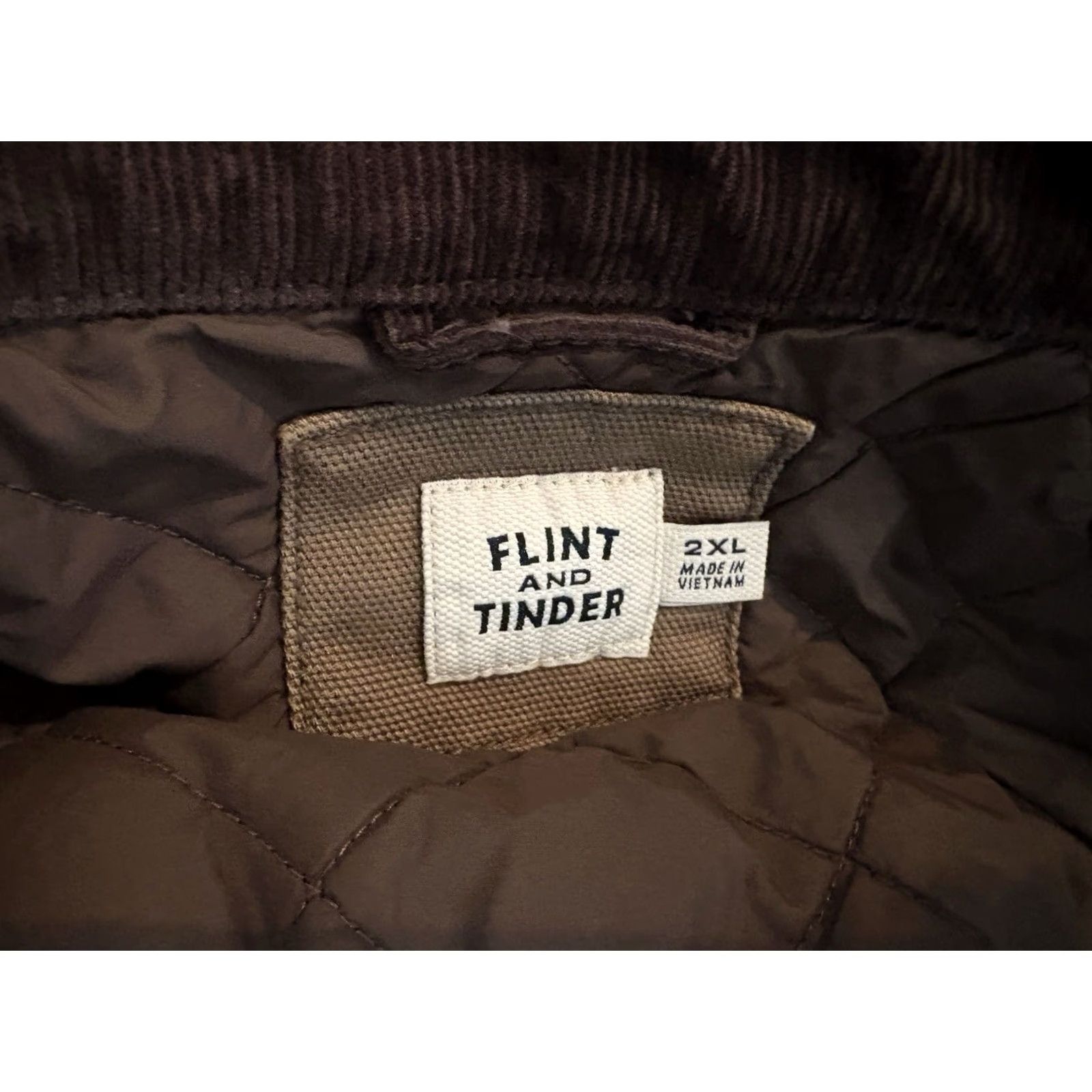 Flint And Tinder Flint and Tinder Jacket Brown Trucker Full Zip Mens 2XL 2XL Size Regular Cotton Blend Solid Collared- Vietnam Shirt? Size US XXL / EU 58 / 5 - 3 Thumbnail