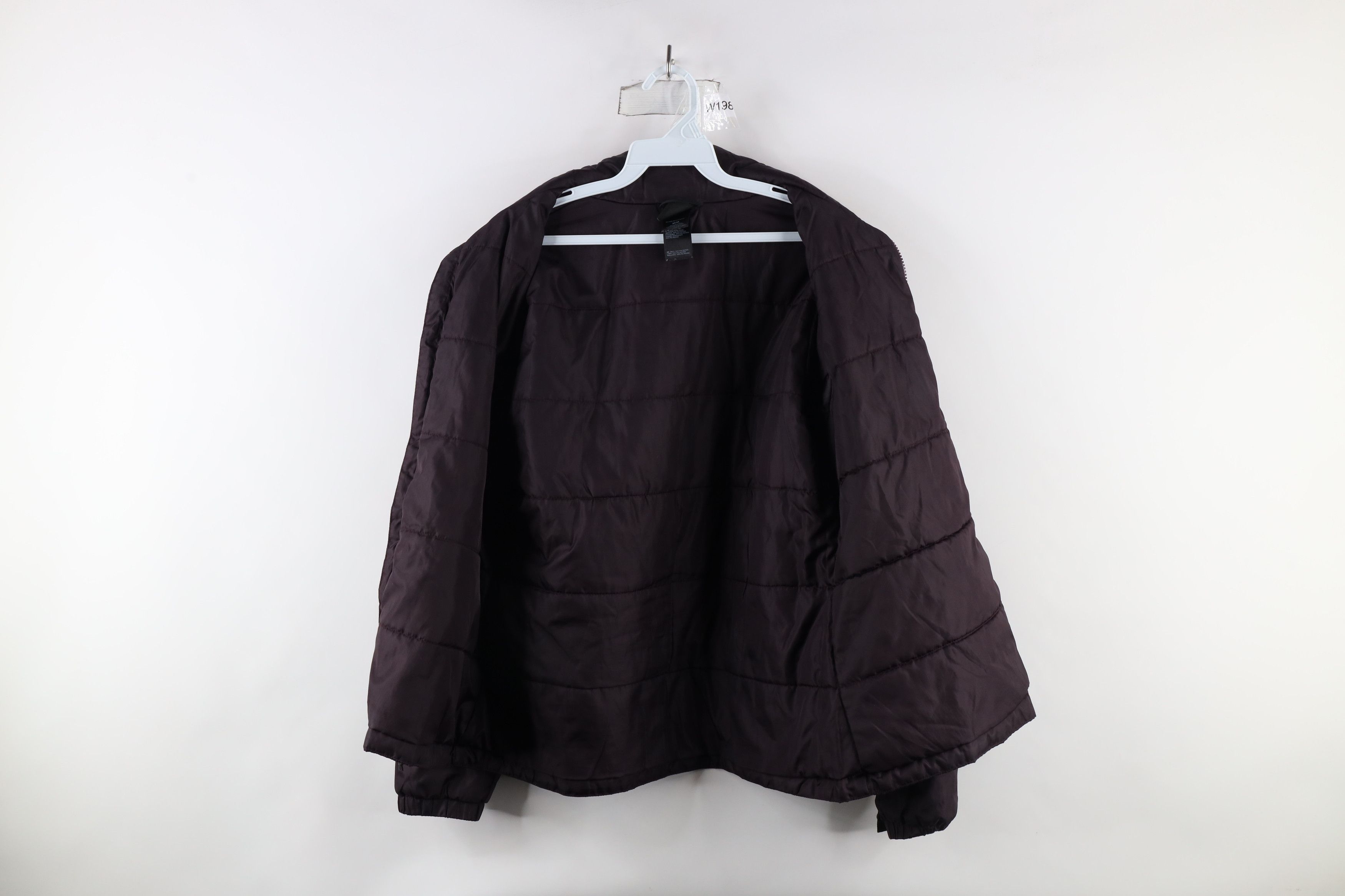The North Face × Vintage The North Face Out Insulated Full Zip Jacket Eggplant Purple Size M / US 6-8 / IT 42-44 - 8 Thumbnail
