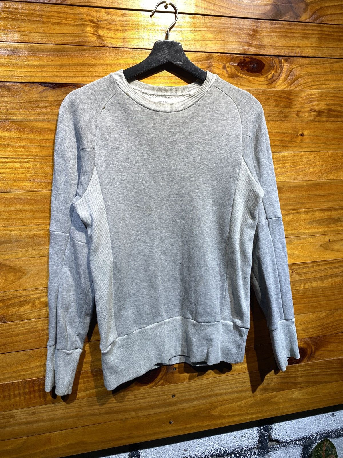 Needles Needles Sportwear Grey Crewneck Sweatshirt – Minimalist Size US S / EU 44-46 / 1 - 5 Thumbnail