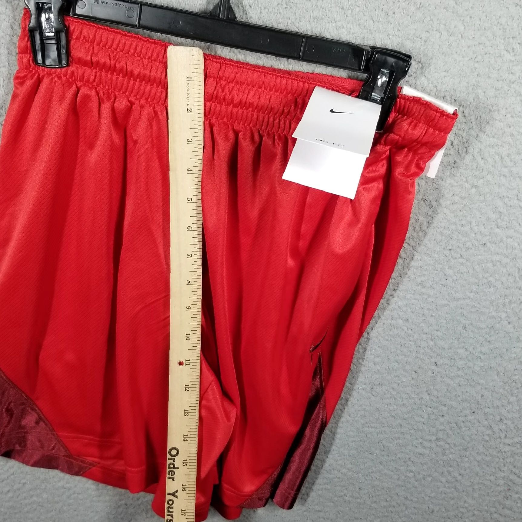 Nike Nike Dri-FIT iSoFly Women's Basketball Shorts Size S DH7363 Red Loose Fit Size 28" / US 6 / IT 42 - 7 Thumbnail